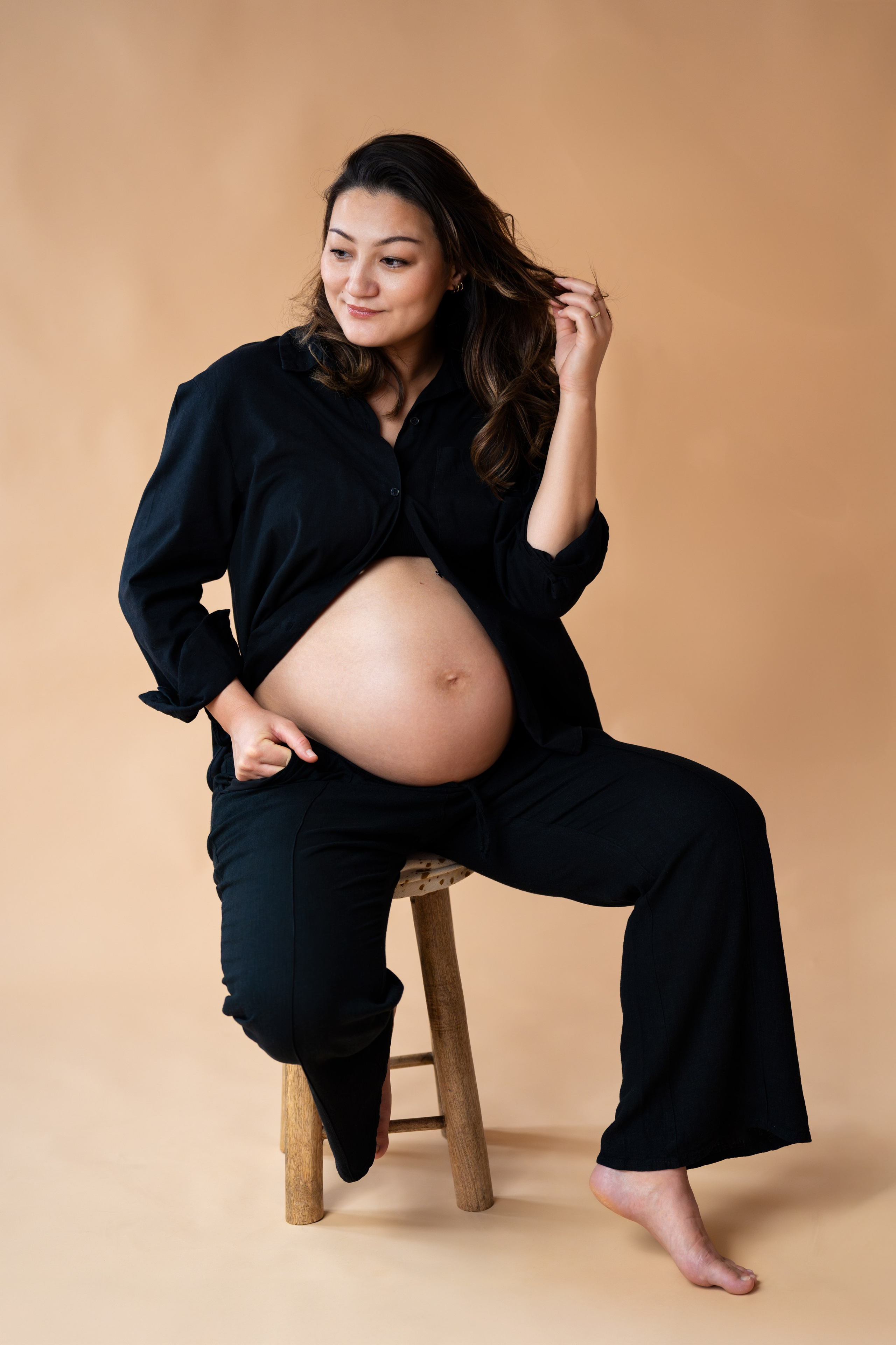 Babybauch. Fotostudio in Metzingen