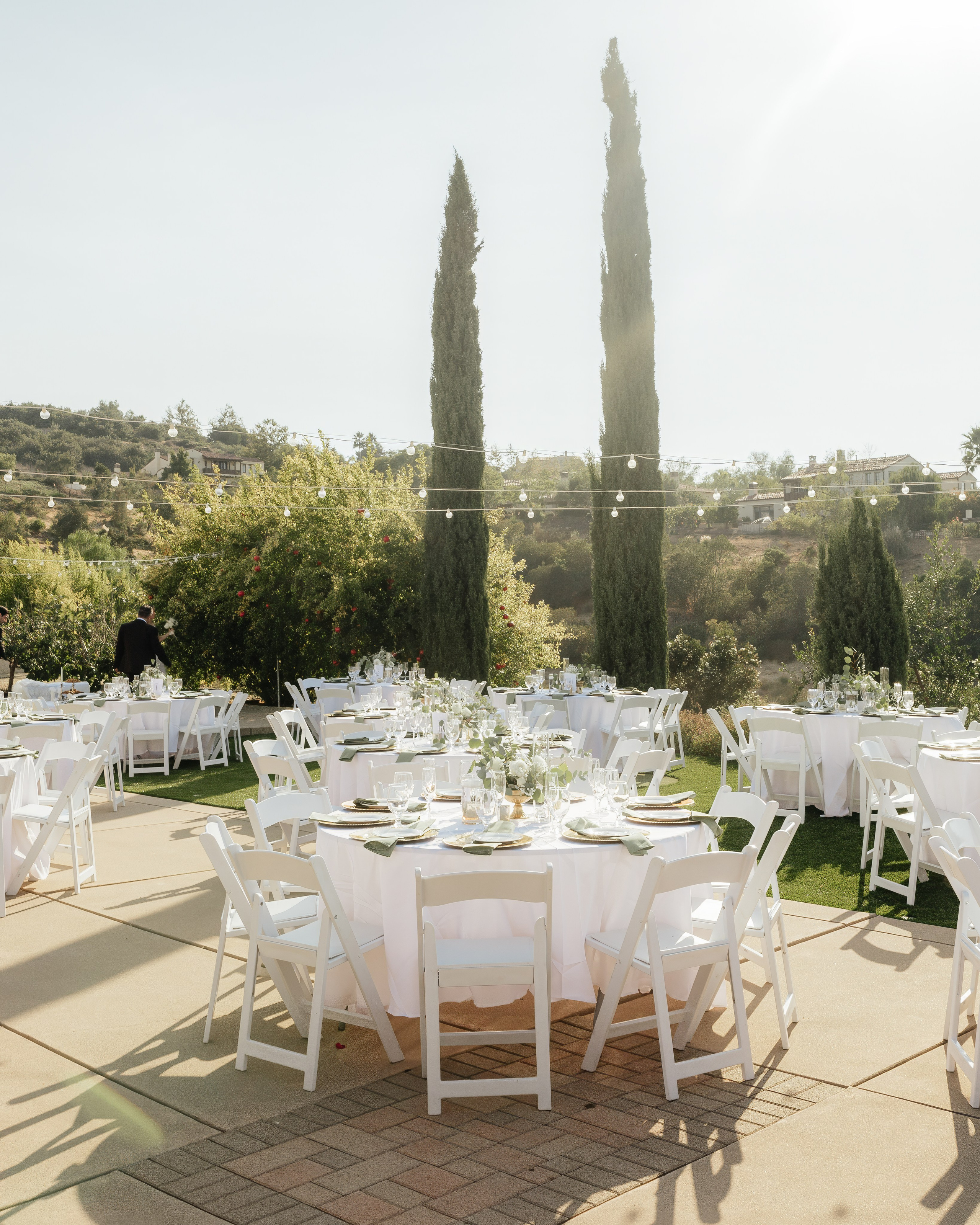 Romantic Backyard Wedding