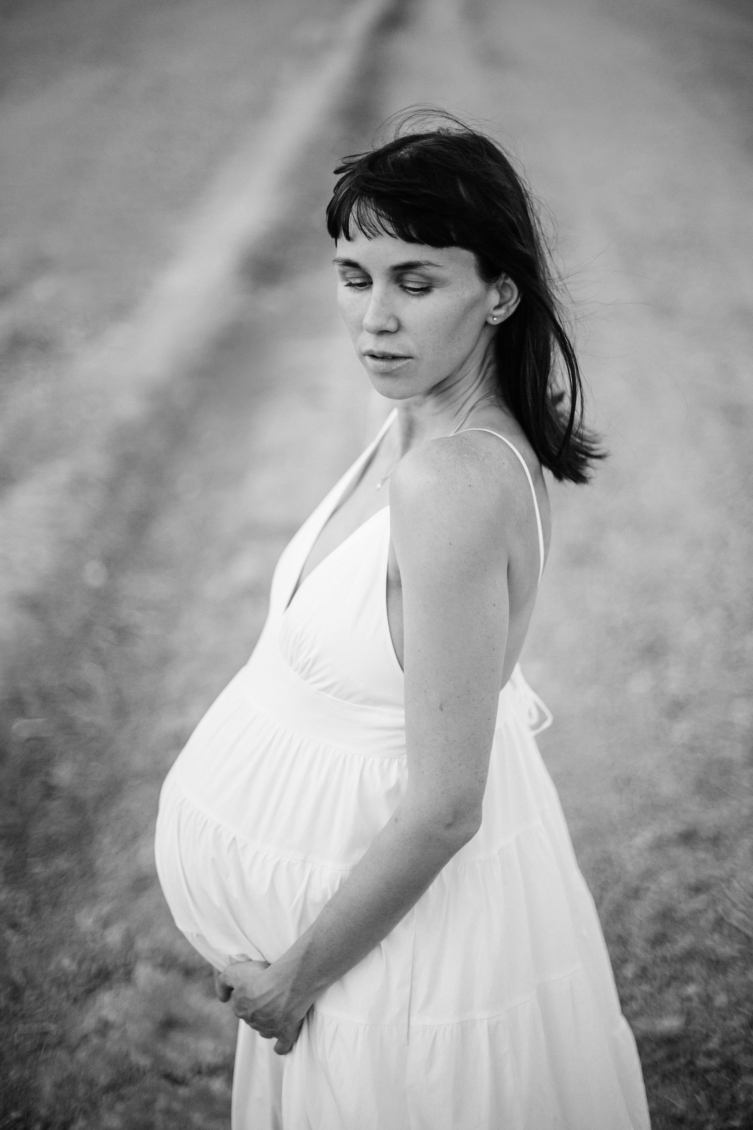 Kiryat Tivon field. Family photographer in Israel