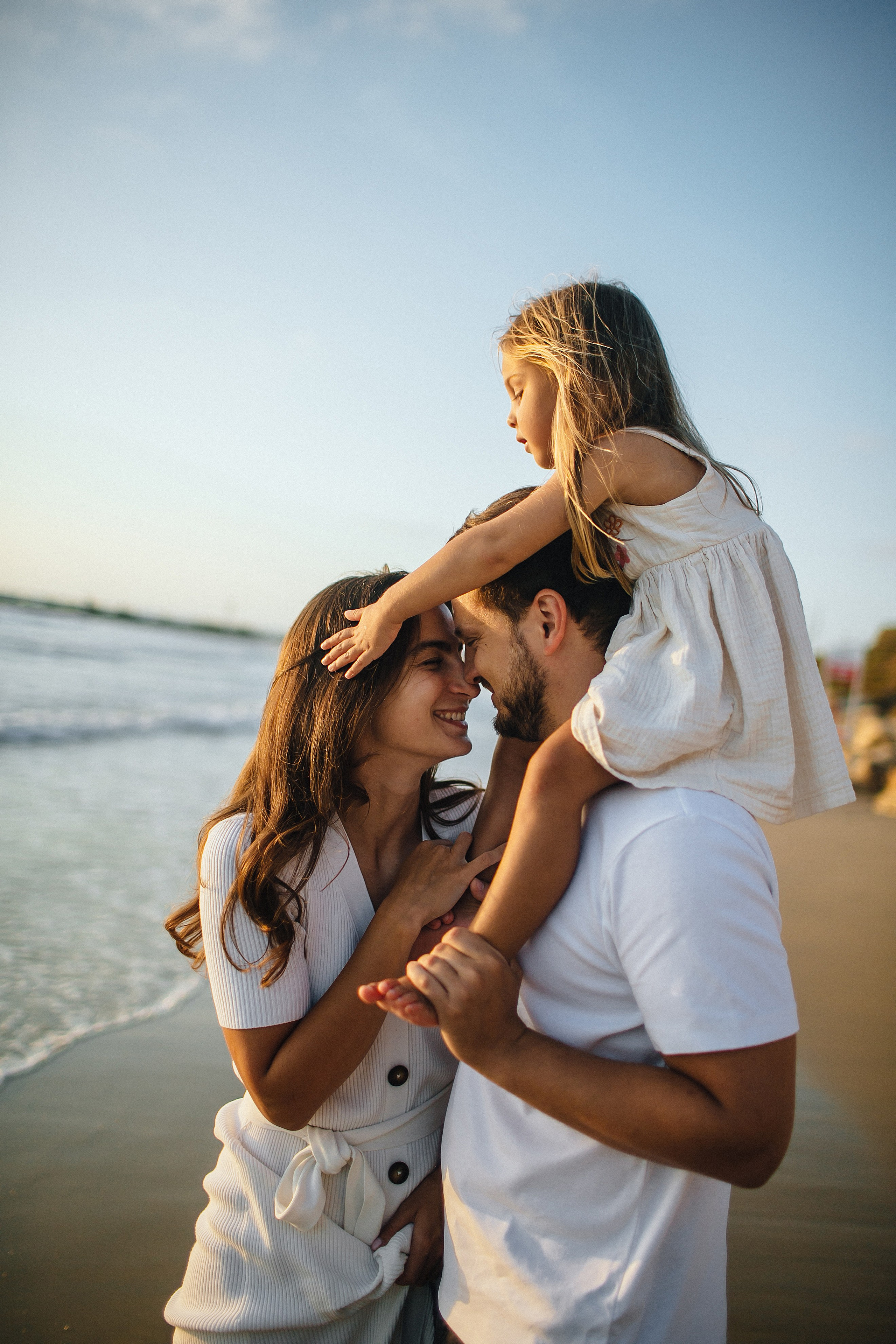 Bat Yam beach. Family photographer in Israel