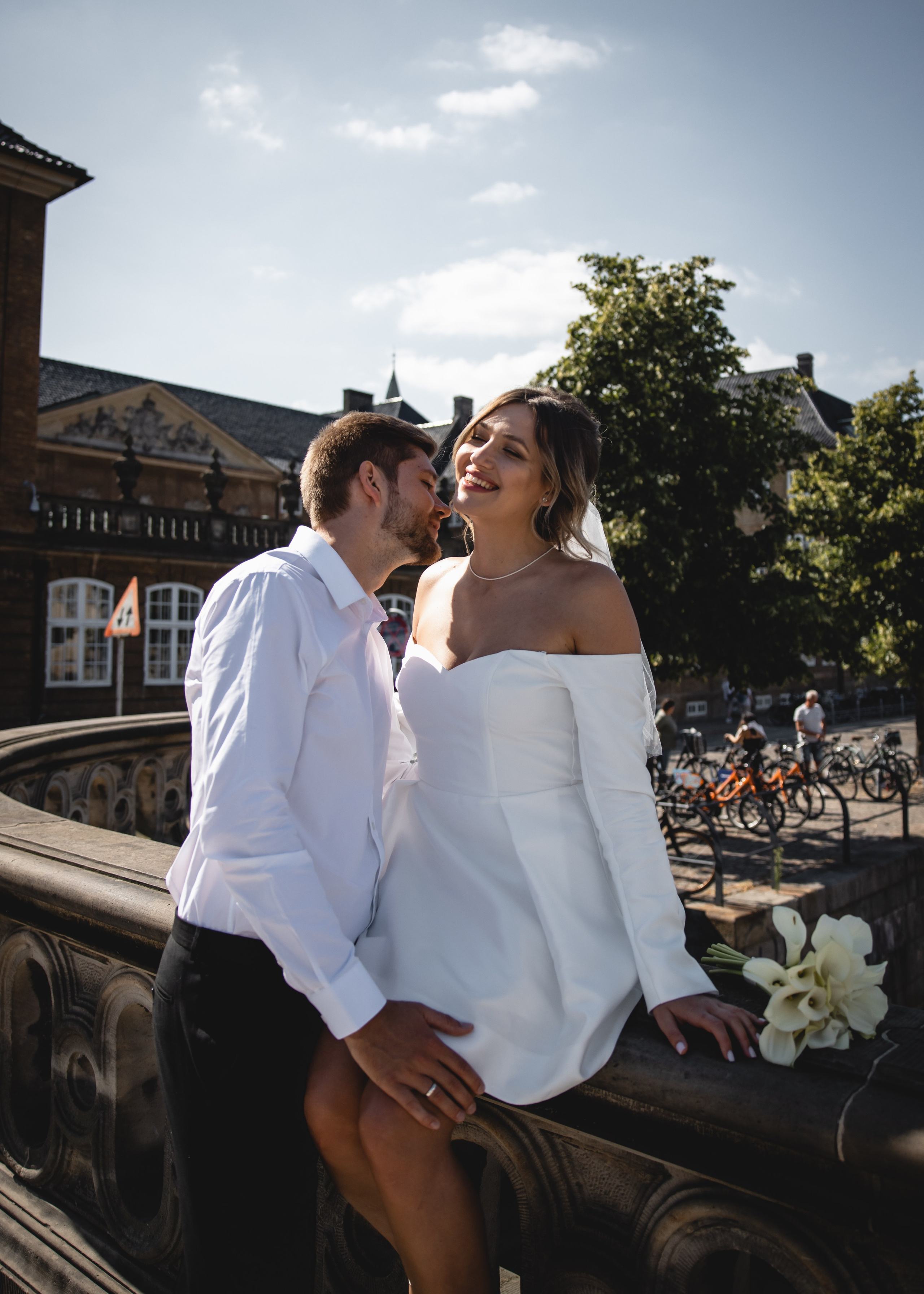 Julia and Slava. Professional wedding photographer in Copenhagen, Denmark — Julia Byron