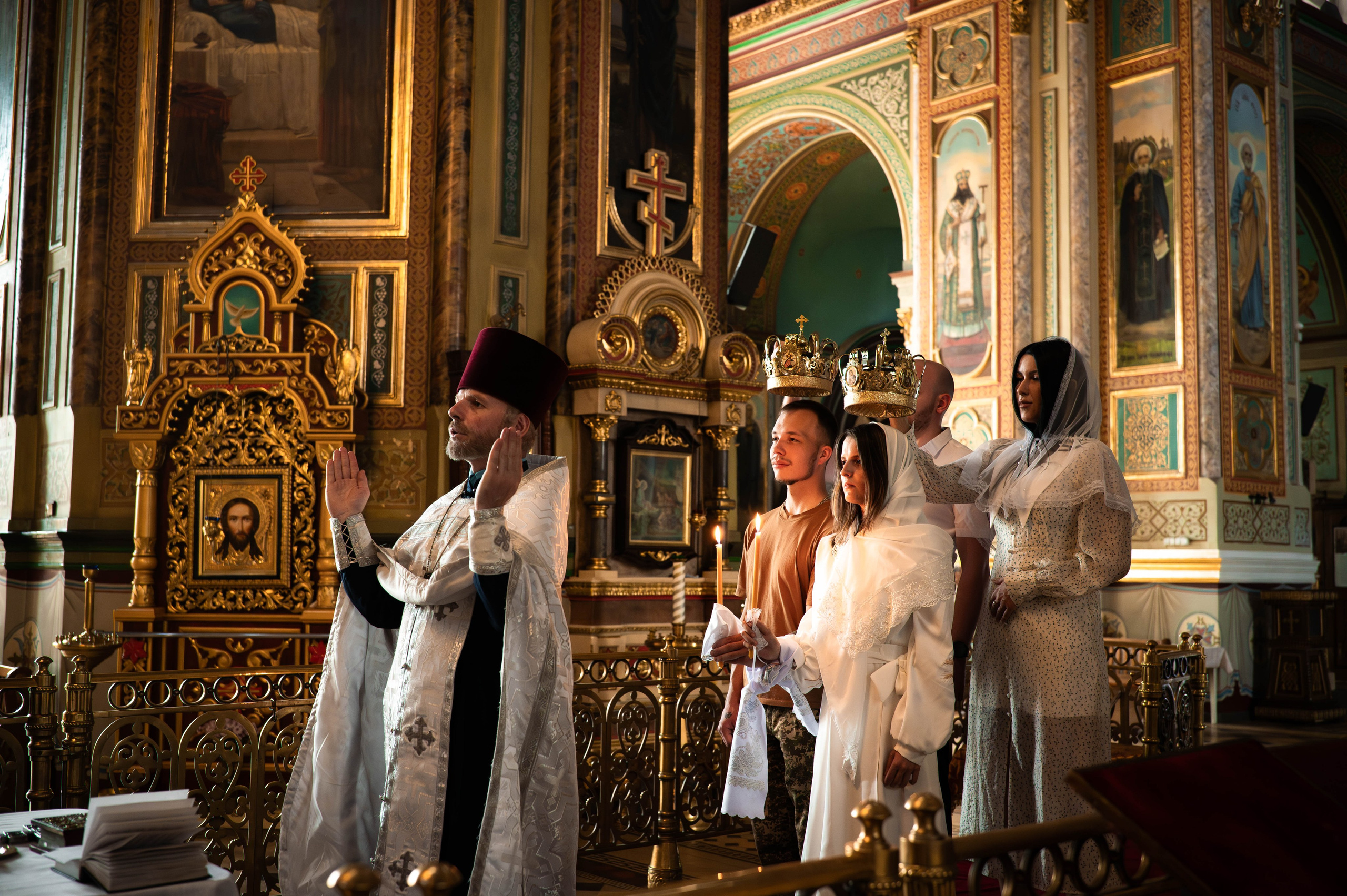 Вінчання Михайла та Олени. Сімейний та весільний фотограф Анастасія Реброва