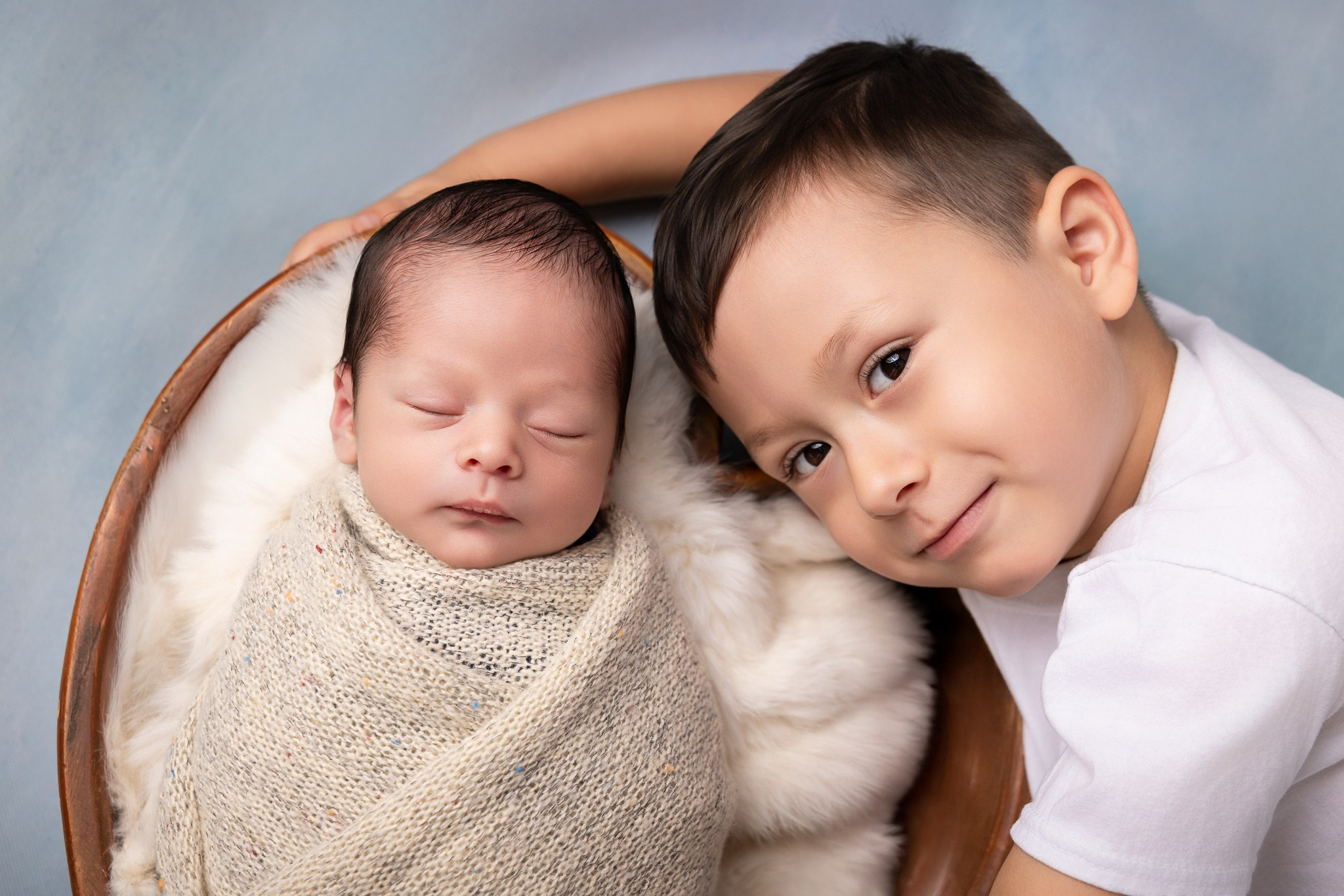 Angel Newborn Photoshoot. Professional family, maternity & newborn photographer in North Charleston, SC, creating timeless portraits