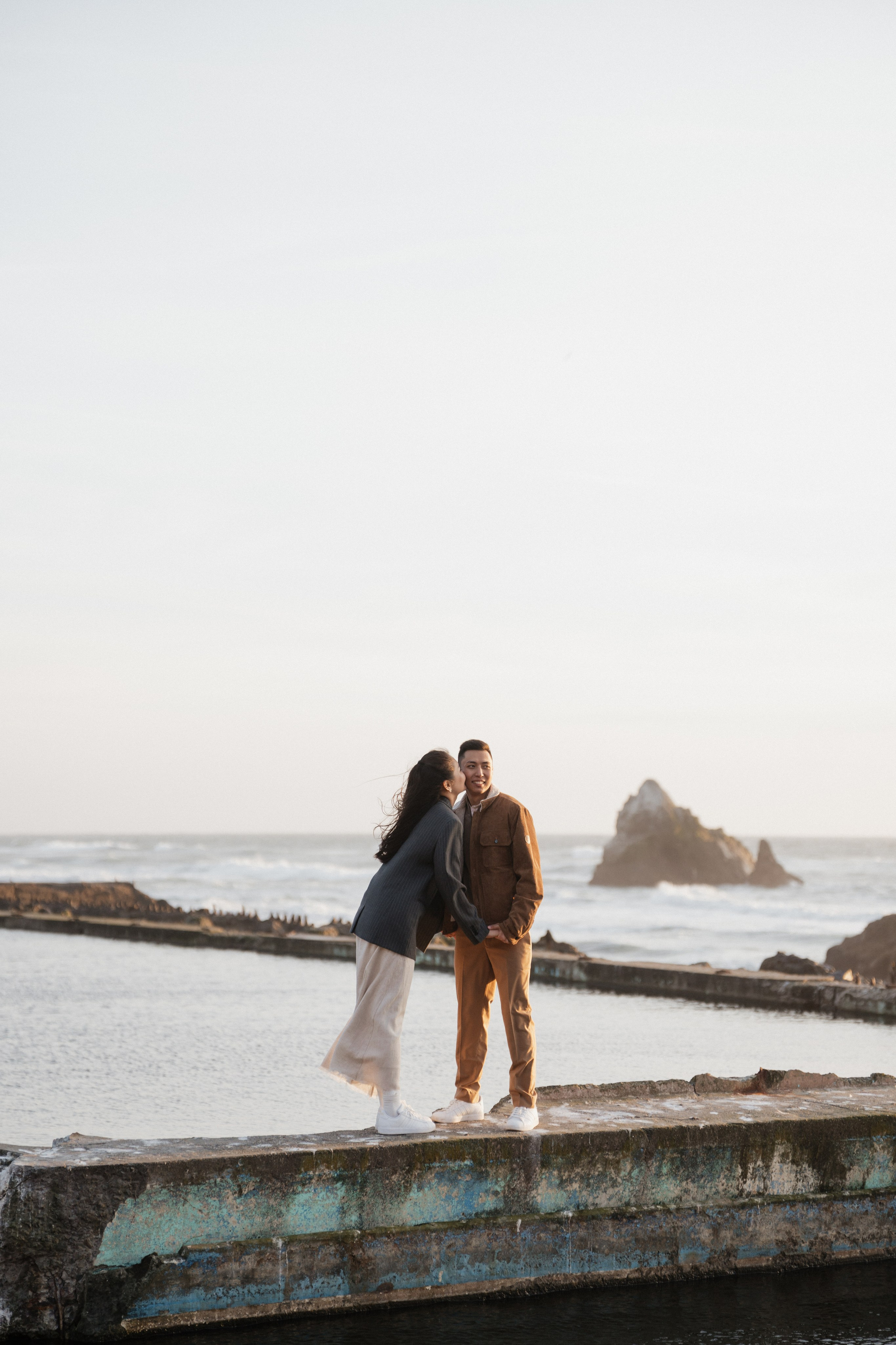Golden Hour Magic at Sutro Baths. Soulo Photography | San Francisco Bay Area Based Photographer