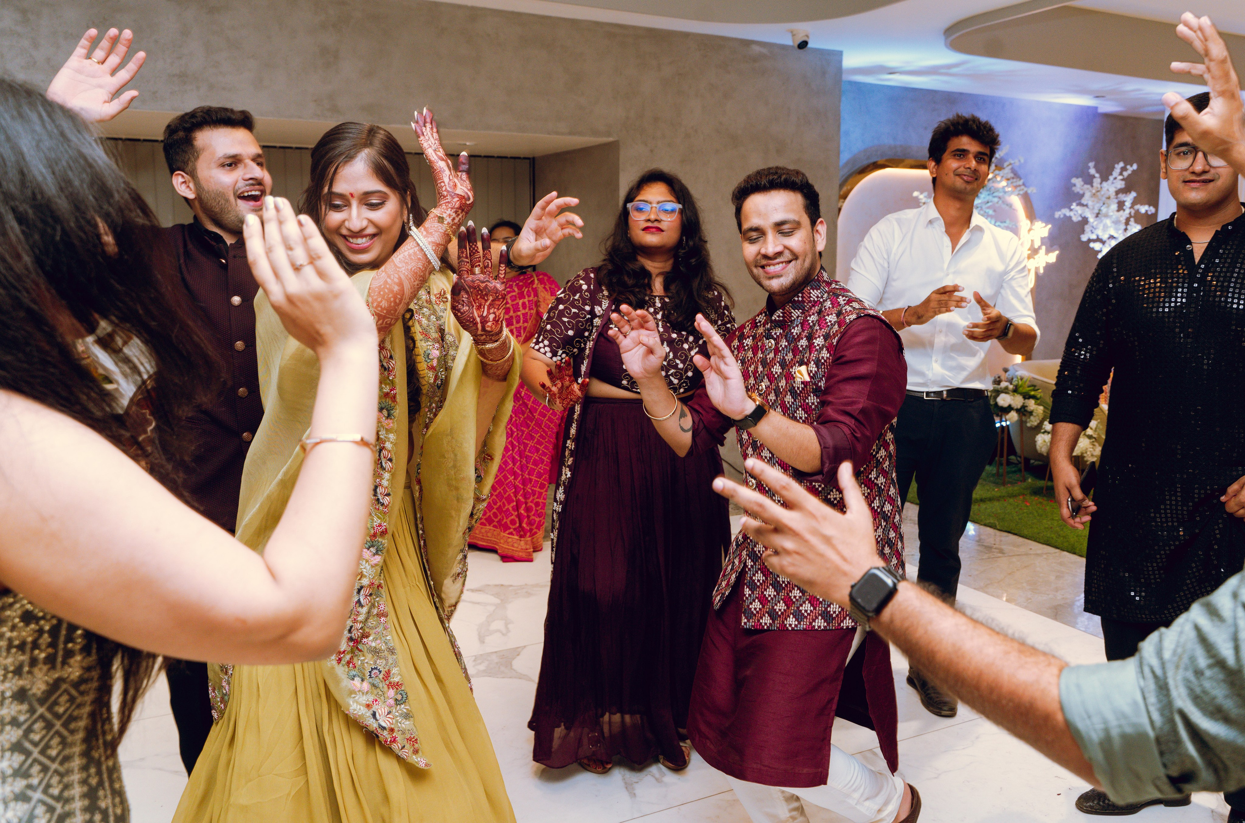 Harshika & Anmol. Menu