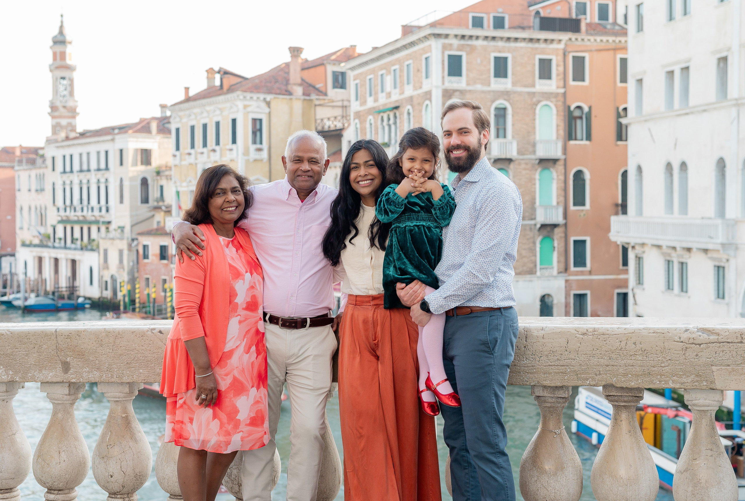 Family photoshoot in Venice. Фотограф в Венеции Anna Terzi