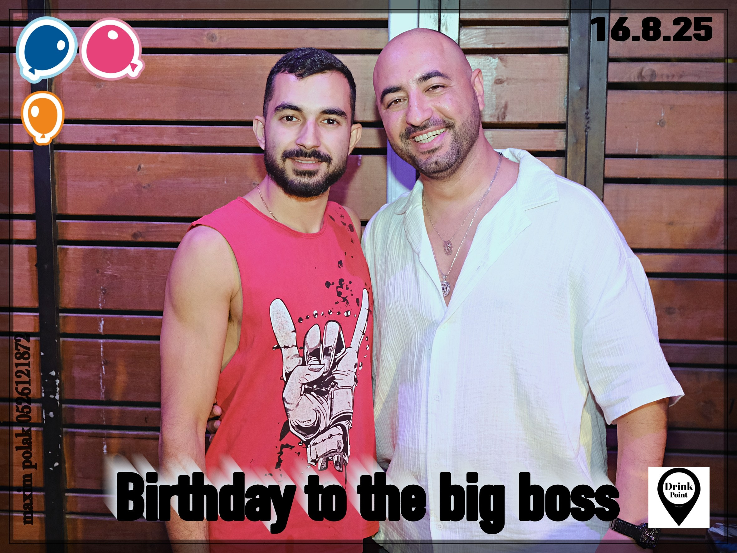 DRINK POINT. Middle East Photo Agency — Photography & Event Magnets — סוכנות צילום והדפסת מגנטים לאירועים