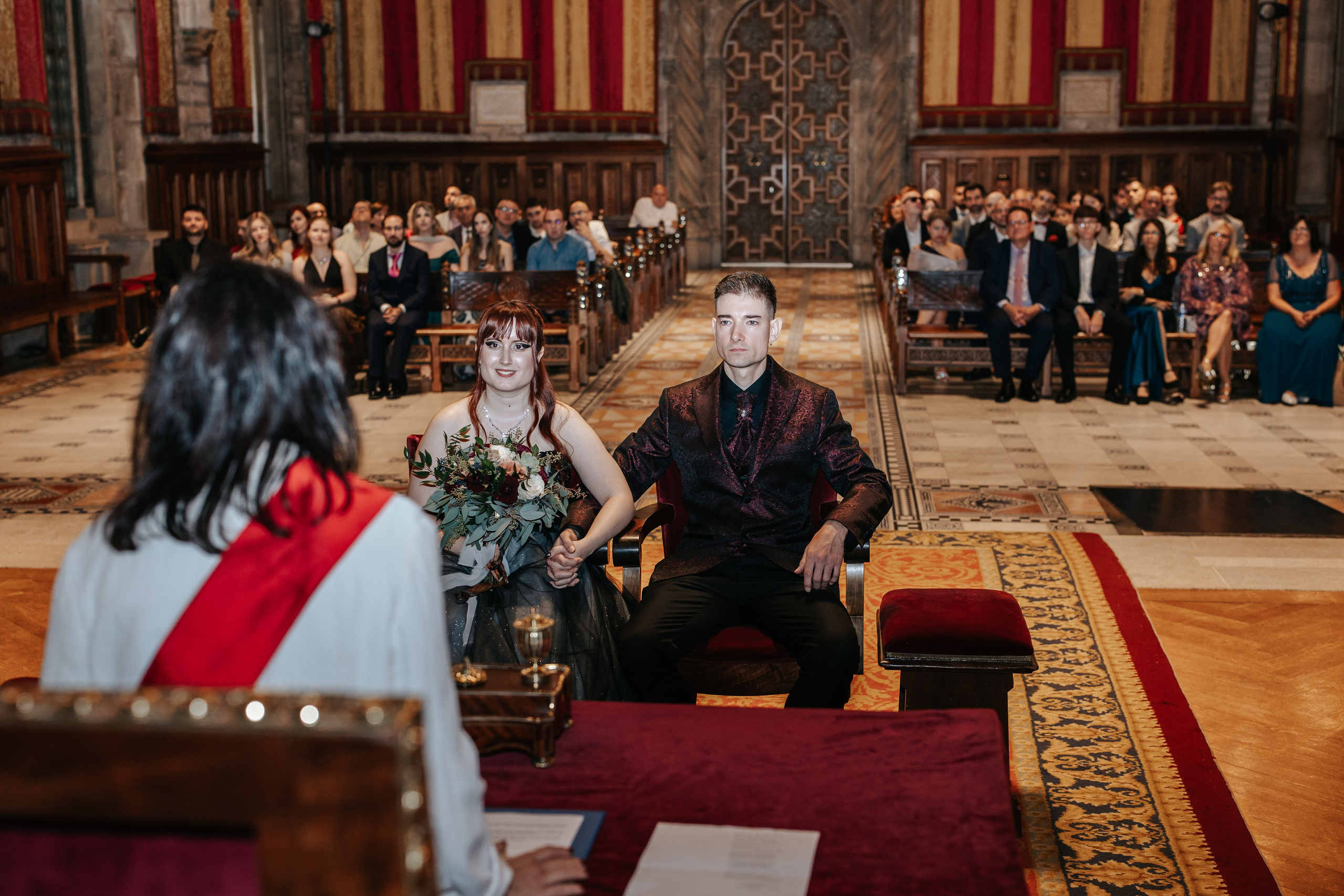 Alicia+Ruben, 04.10.2025, Ayuntamiento de Barcelona, Hotel Miramar. Wedding photographer in Catalonia