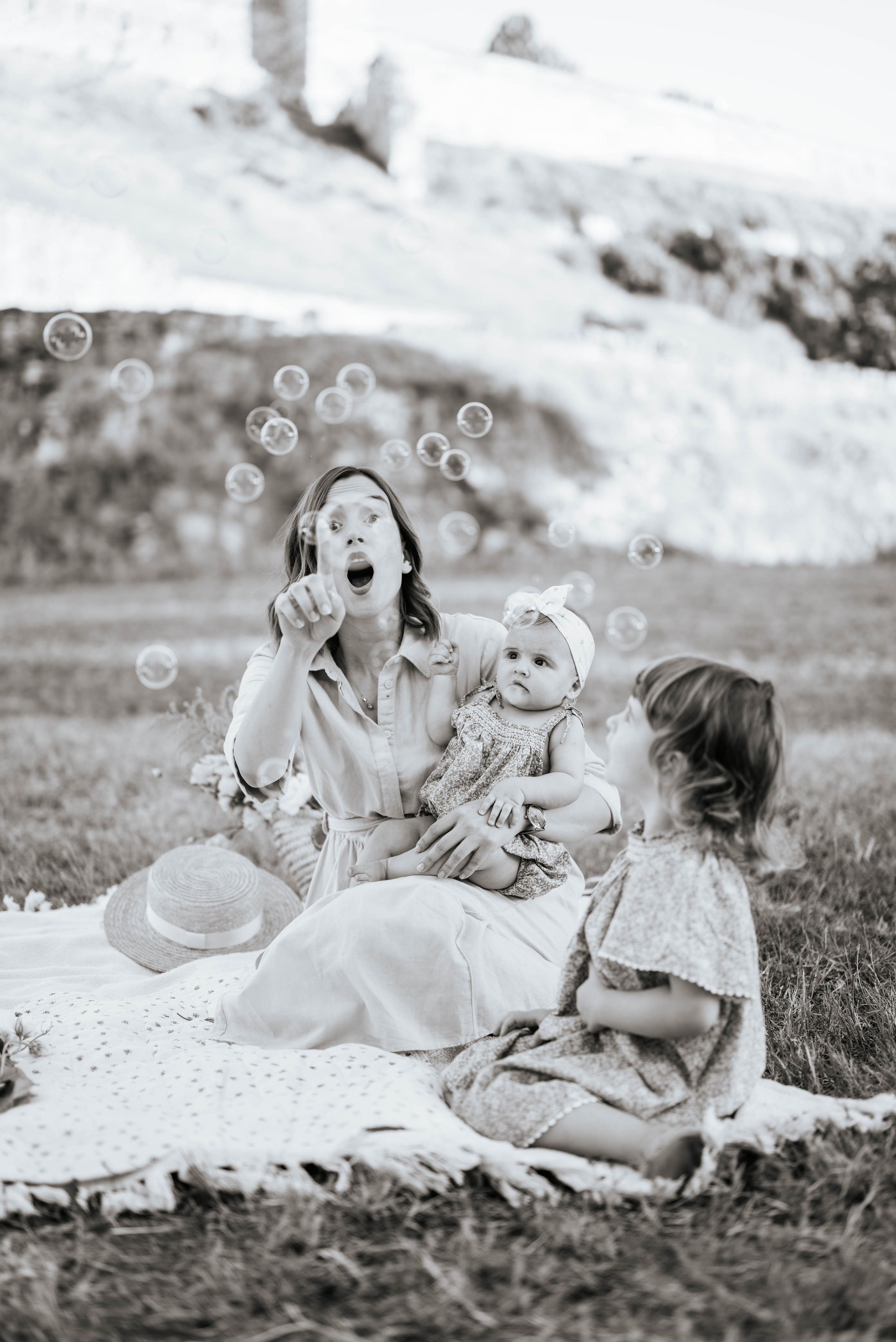 Staša, Petra i Marija - porodično fotografisanje. Dečiji i porodični fotograf