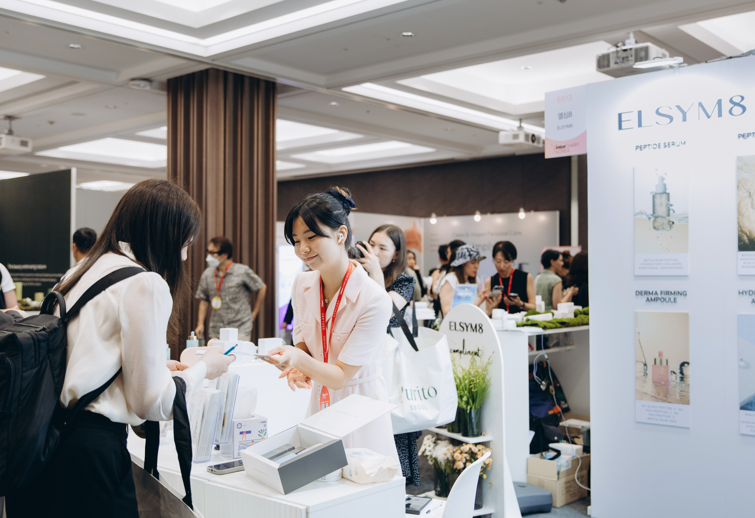 Inter charm Korea 2024 (ELSYM8). Portrait photographer in South Korea Olga Lian