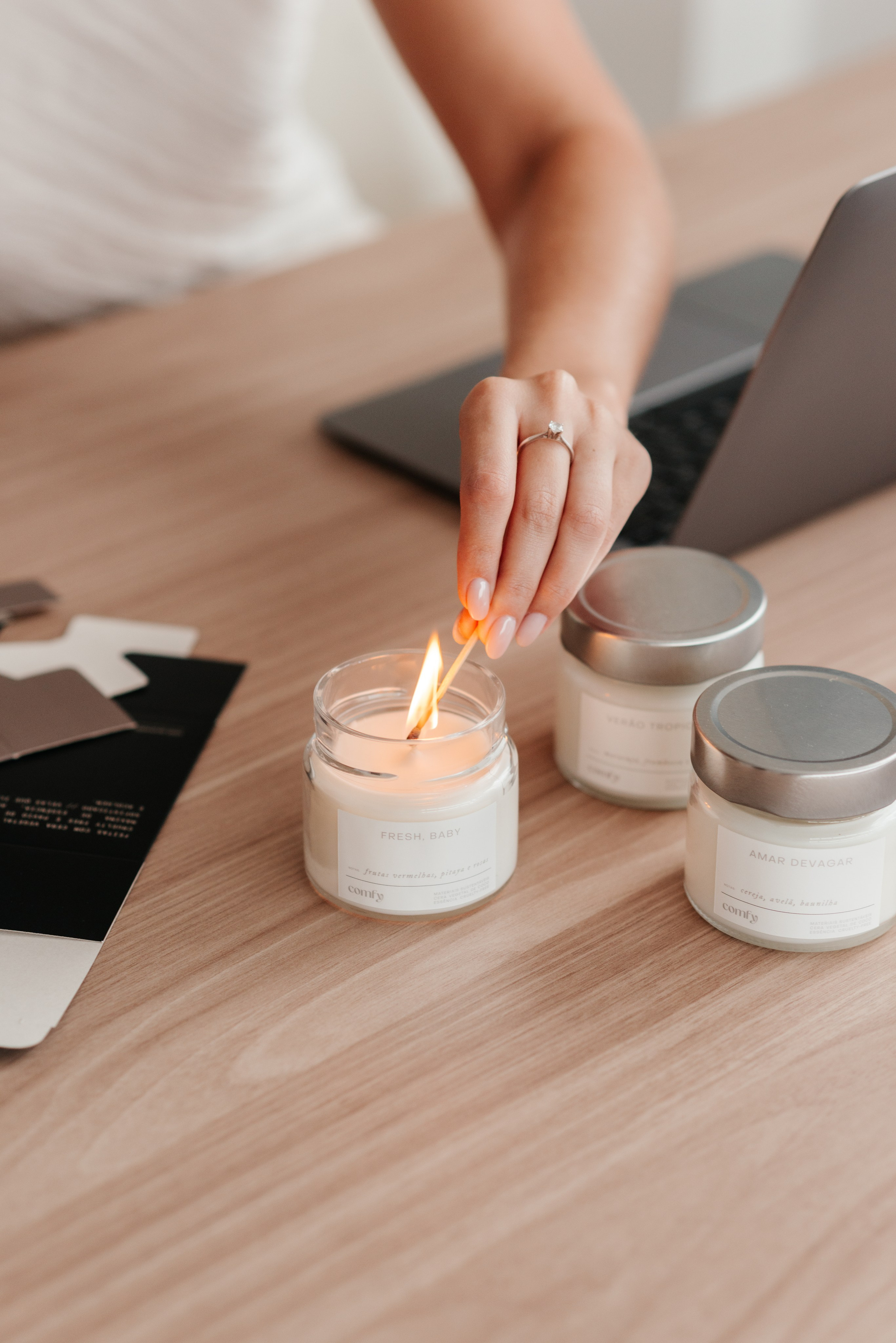 COMFY VELAS. Coraafotografia.com