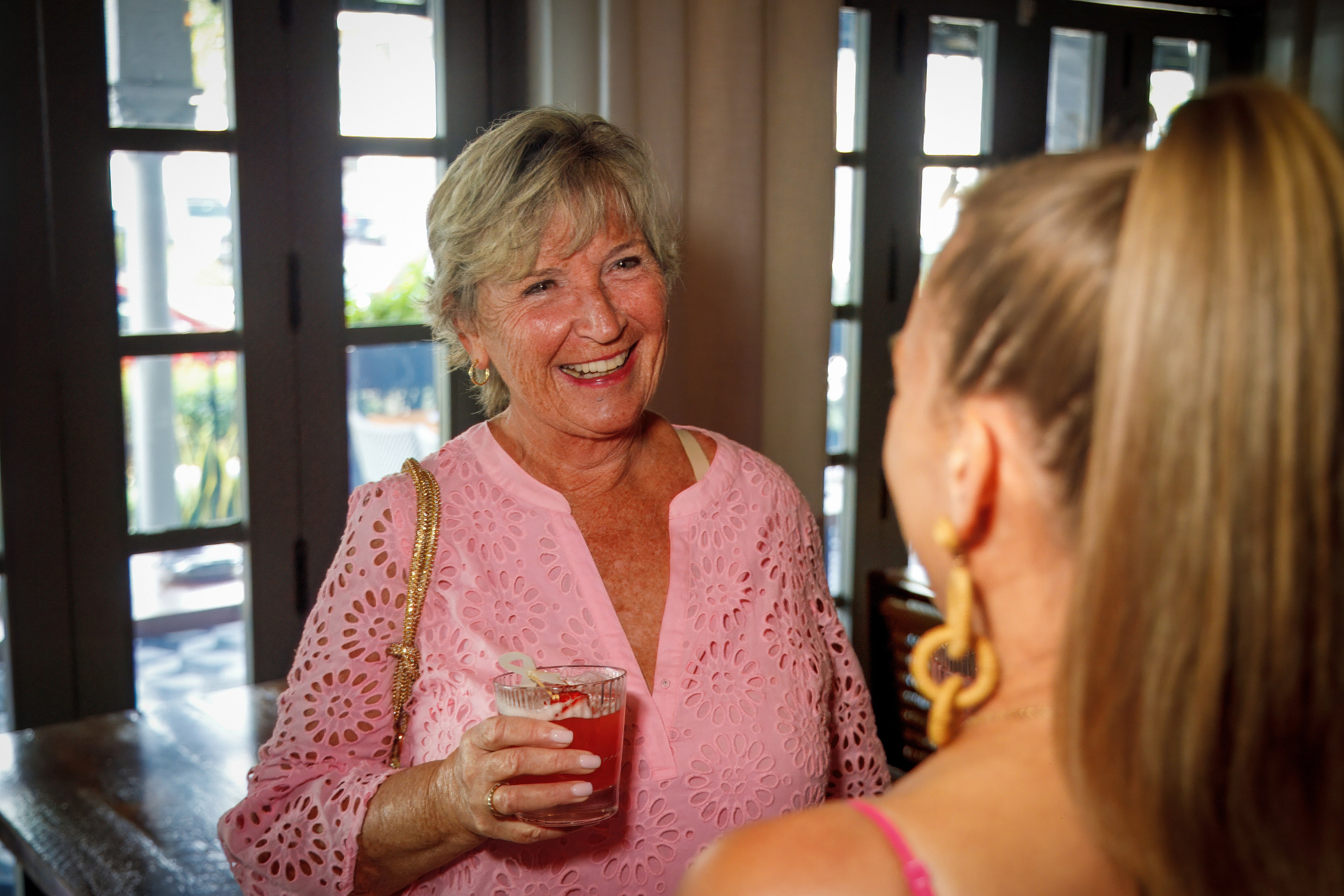 NLM Pink Party for Breast Cancer Awareness at Del Mar. Out and About 239