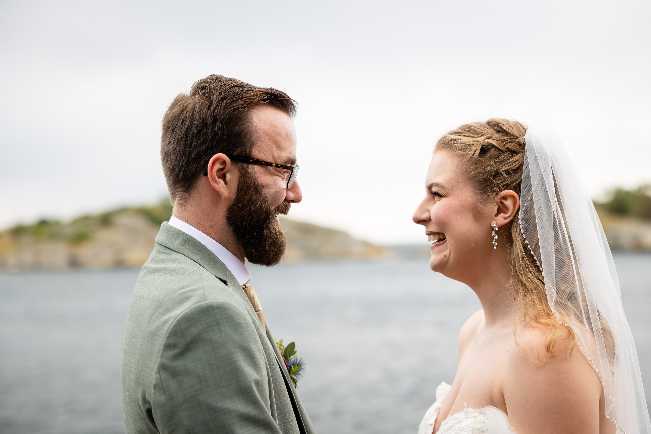 Bryllupsfotografering på Tromøya i Arendal. Bryllupsfotograf i Oslo og Rogaland — Meisal Media