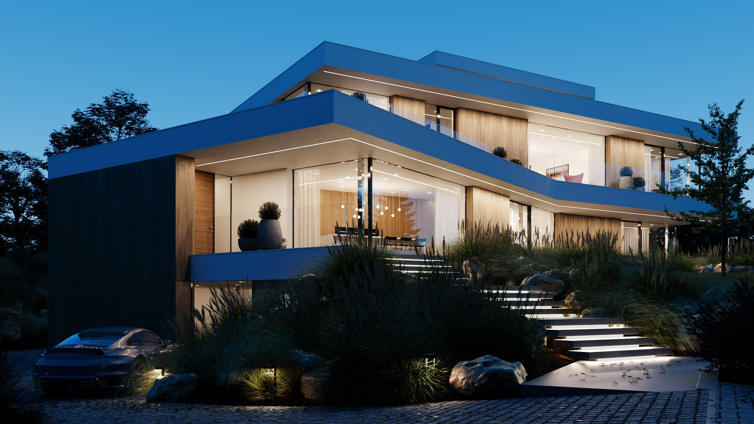 Vila v pražské Troji. Filipenka Architects