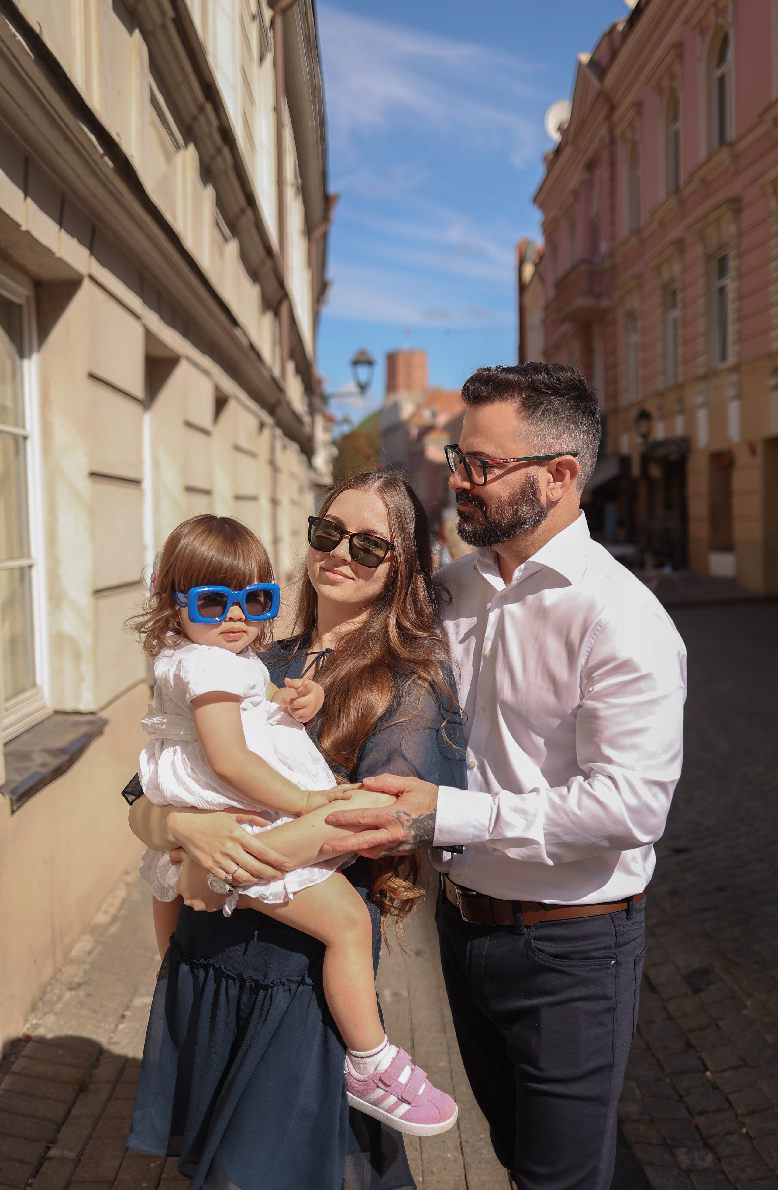 Семейная прогулка в сердце Вильнюса. Семейный и детский фотограф в Вильнюсе Светлана Наумова