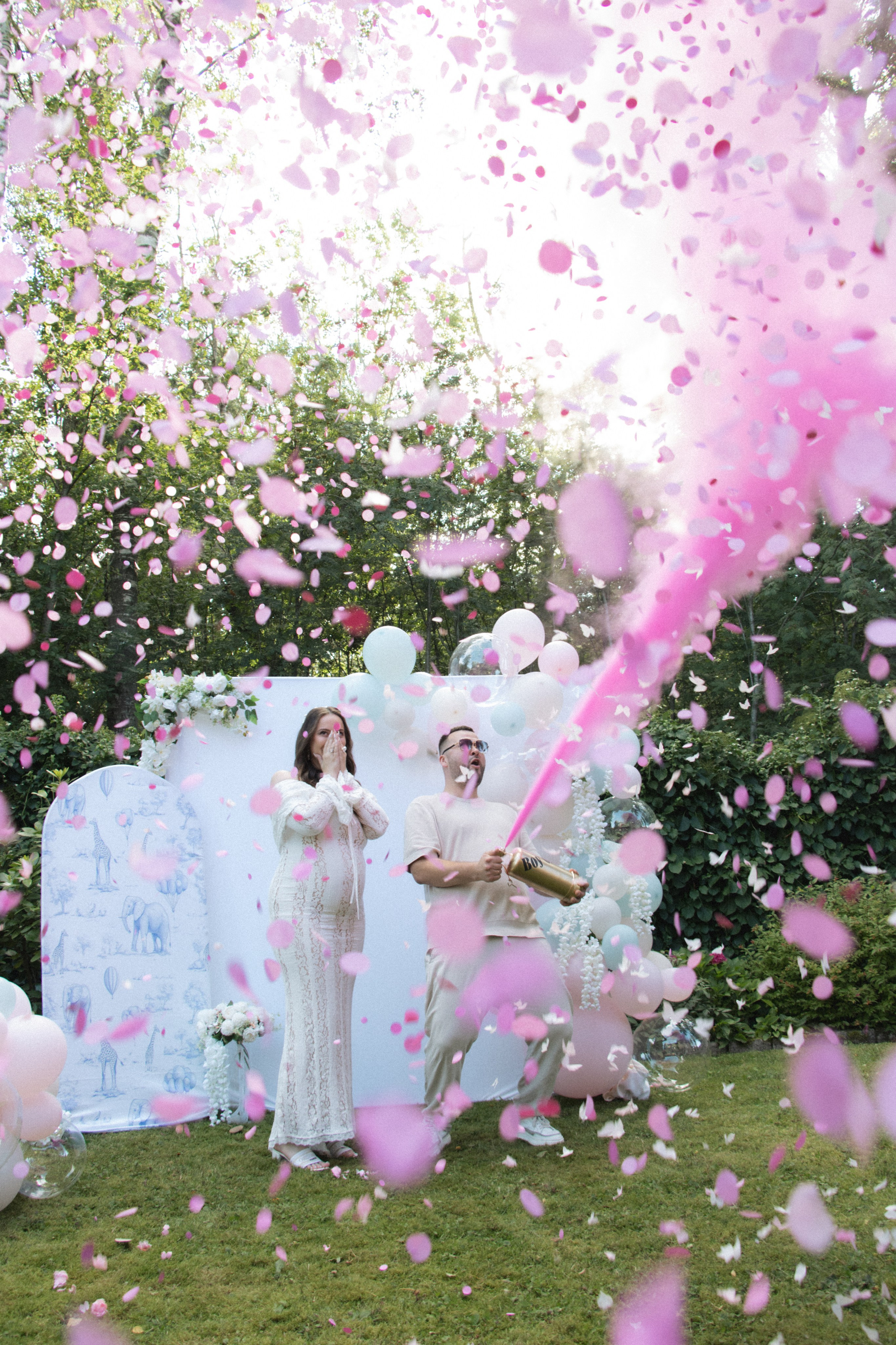Gender Party. Emily Photography