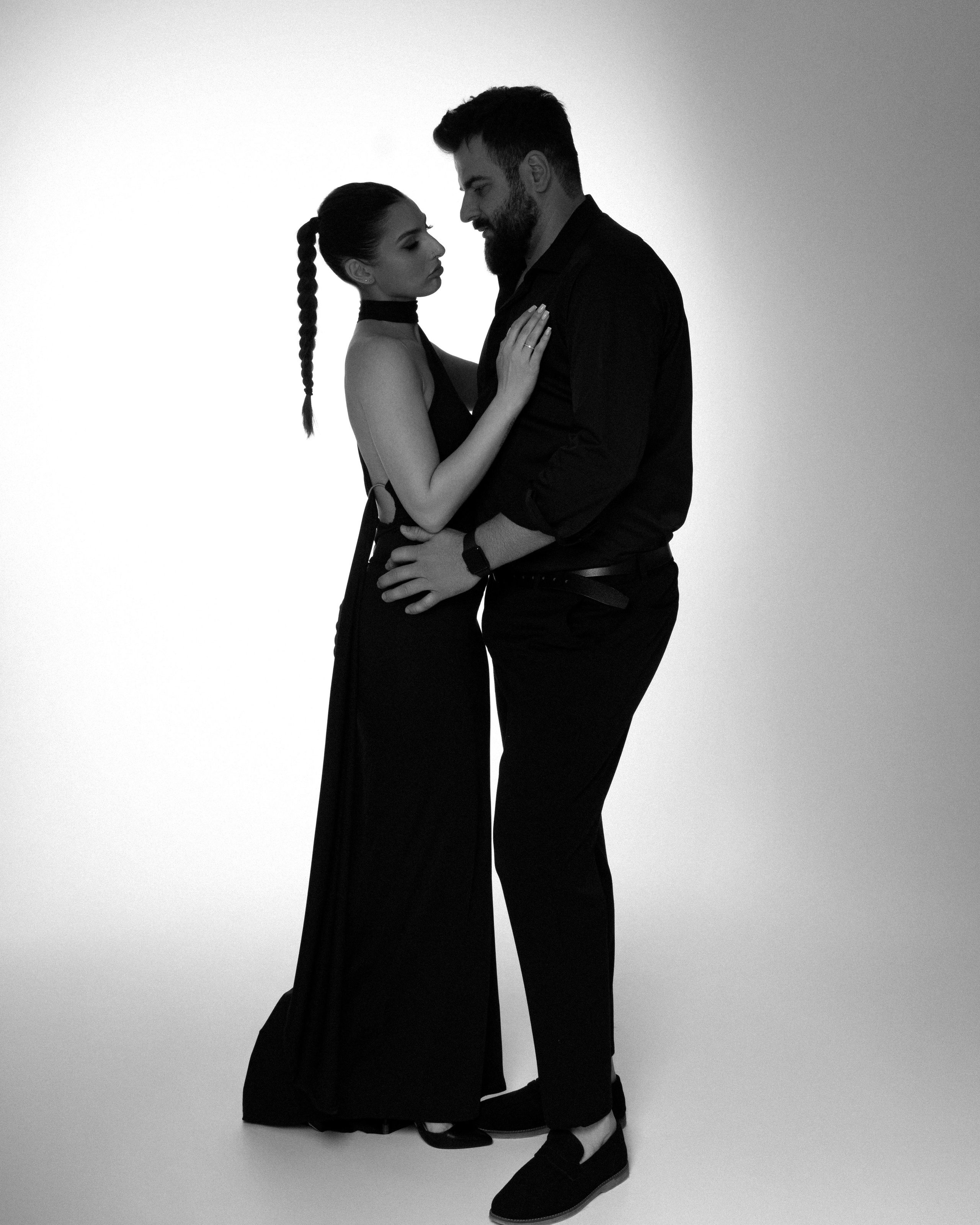 წყვილის ფოტოსესია სტუდია. Sallybar Photography