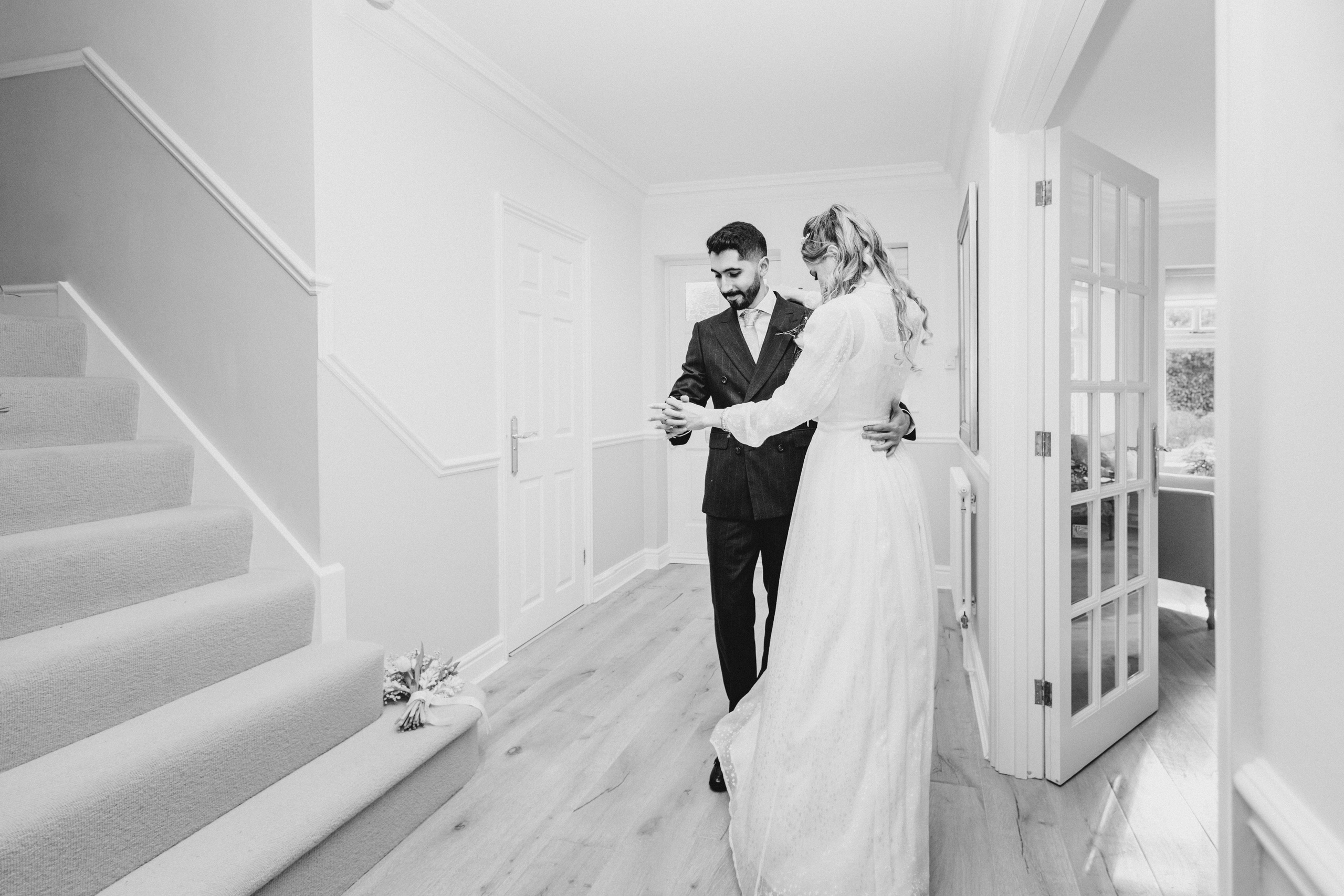 M & E — FINE ART WEDDING, Beckenham, England. February, 2024. Timeless Wedding & Event Photography from London to the world