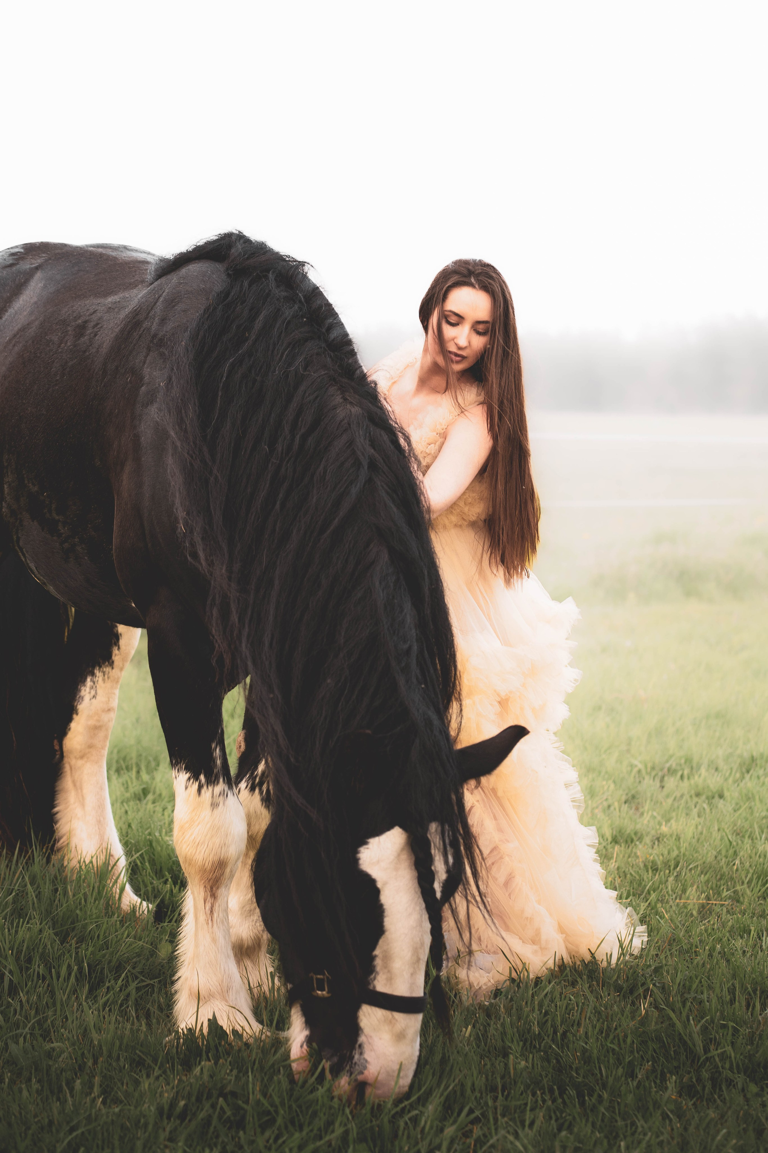 Dominika su žirgu. Fotografija — Olga Bojarin