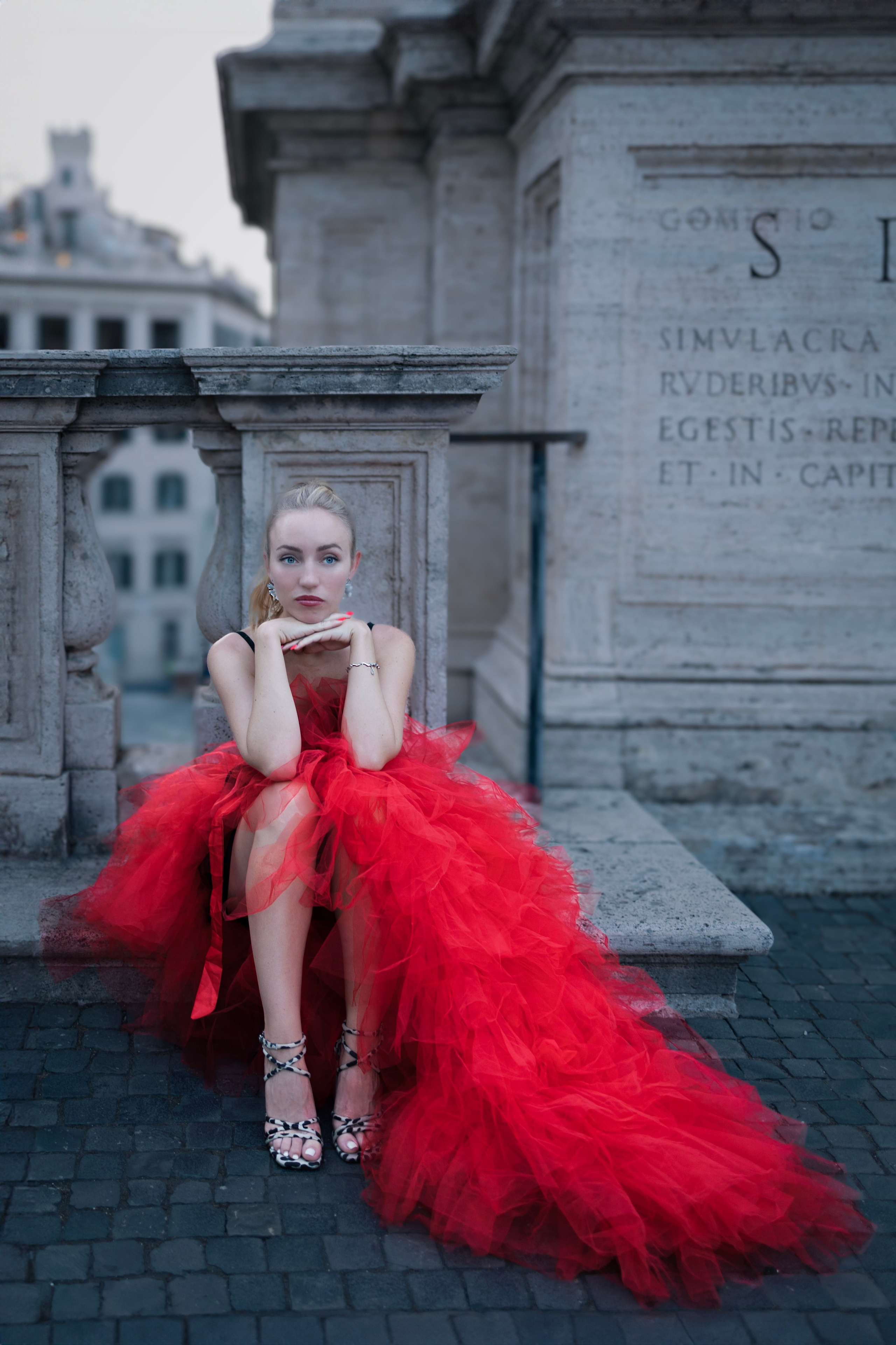 Krisitina in Rom. Photographer in Munich