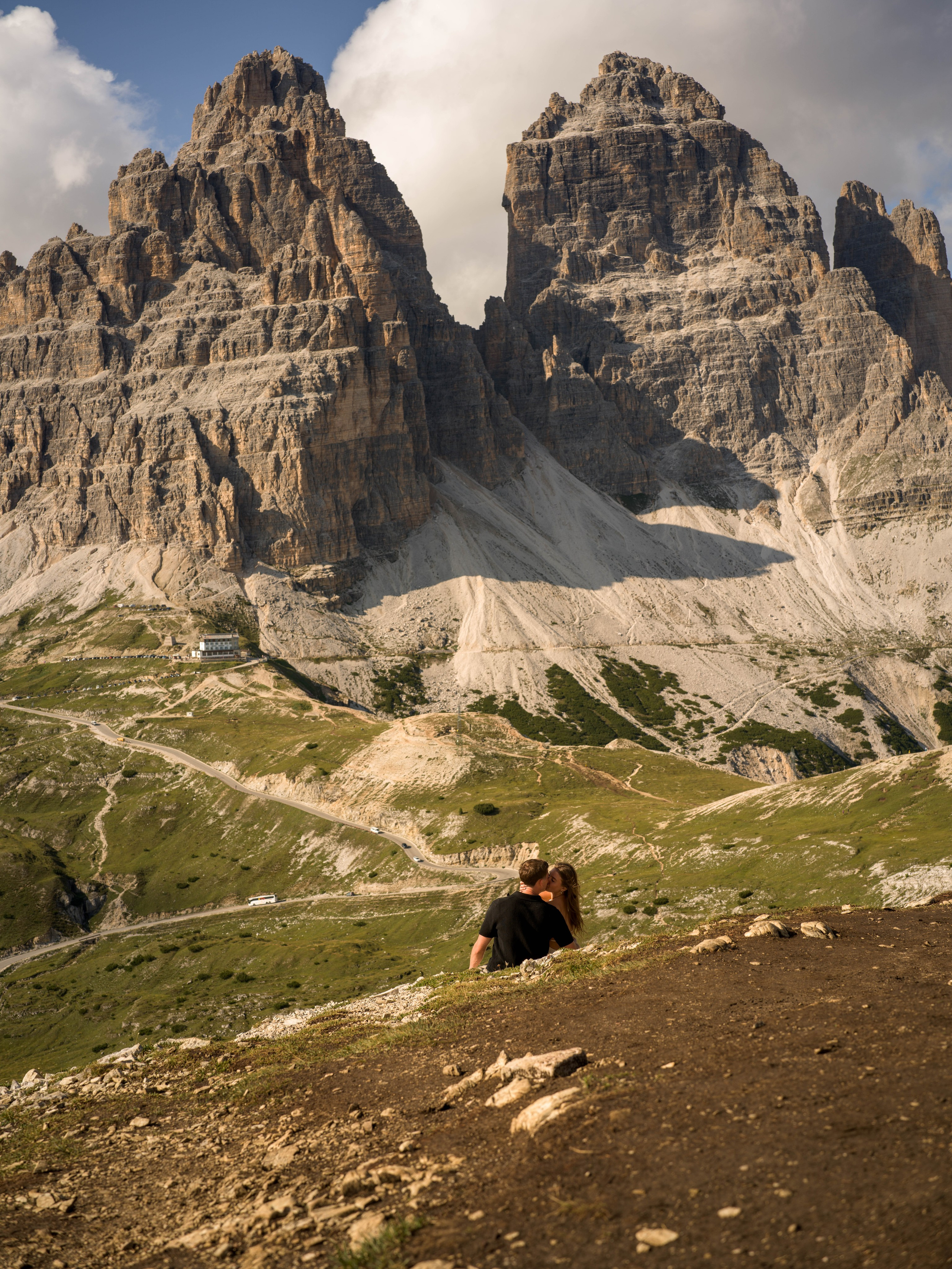 Proposal, Cadini Group, Tre Cime di Lavaredo, the Dolomites