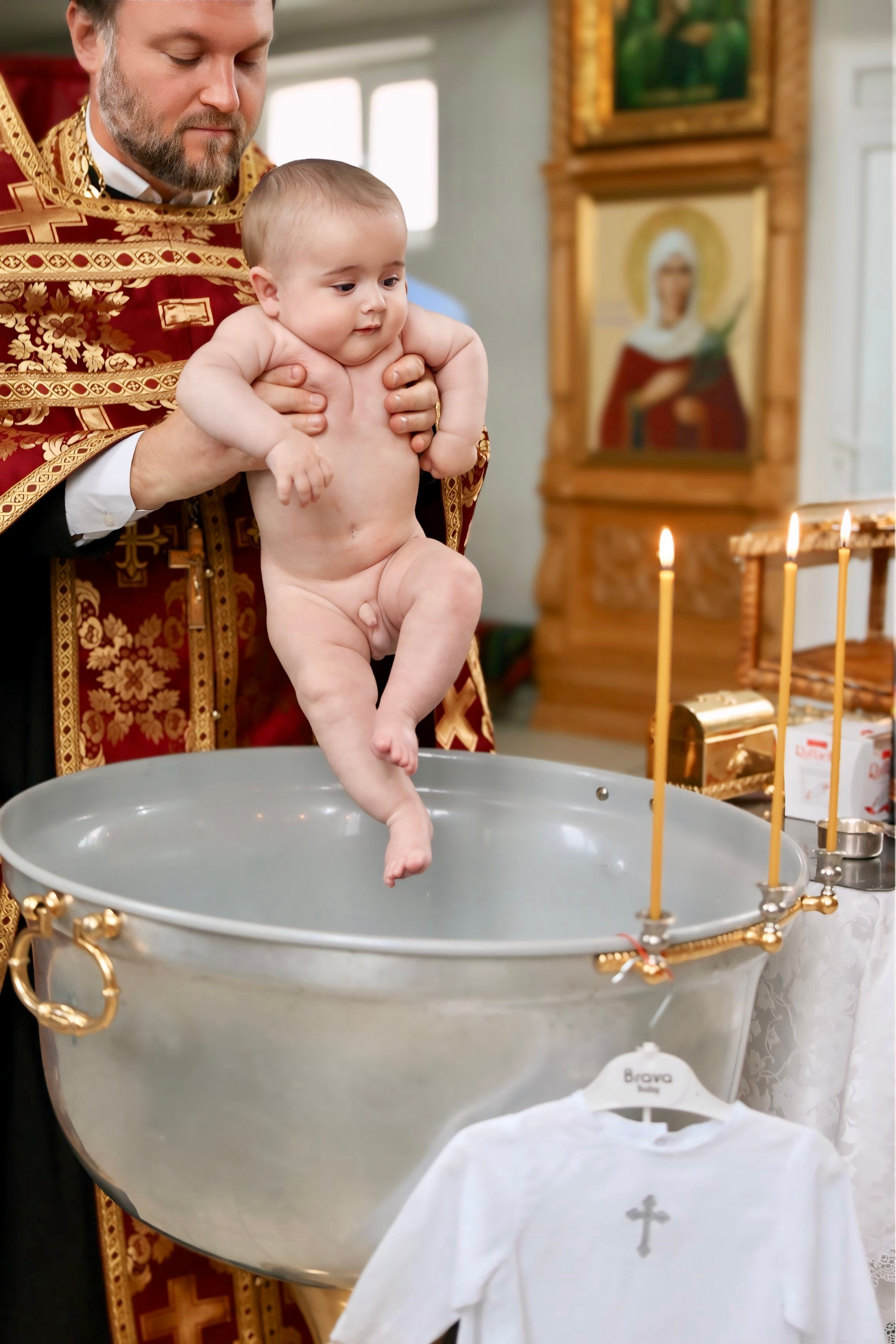 Крещение. Съемка церковных таинств — АЛИНА ФЕТУ