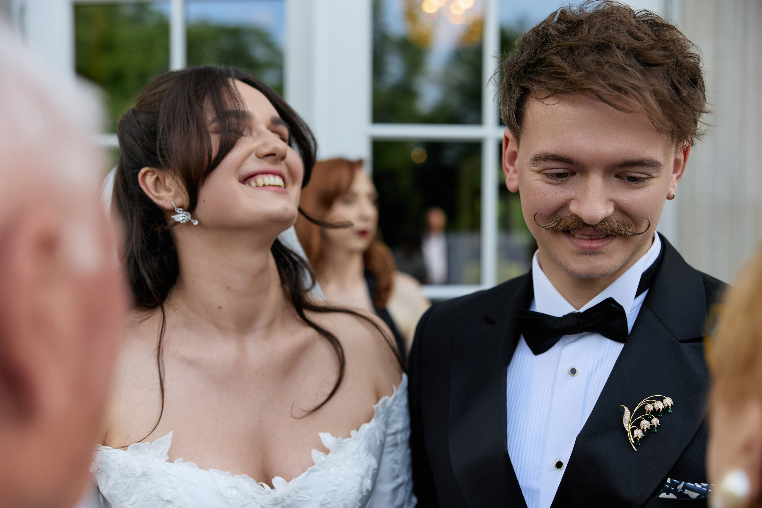 Wiktoria & Kacper. Pałac Goetz. Fotograf ślubny i rodzinny w Krakowie Yana Klymova