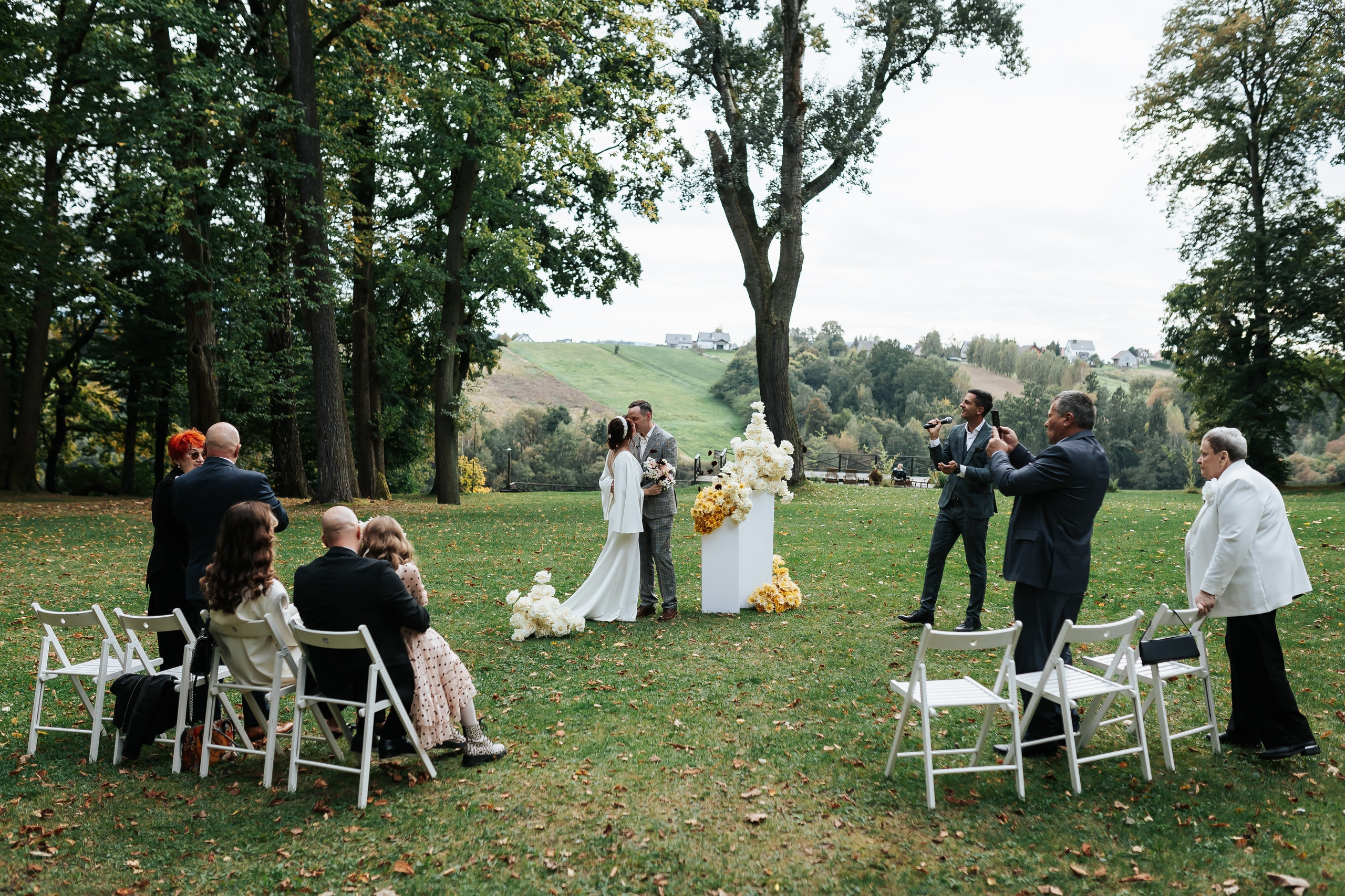 Maria & Serhiy. Dwor Sierakow. 25.09.2024. Fotograf ślubny i rodzinny w Krakowie Yana Klymova