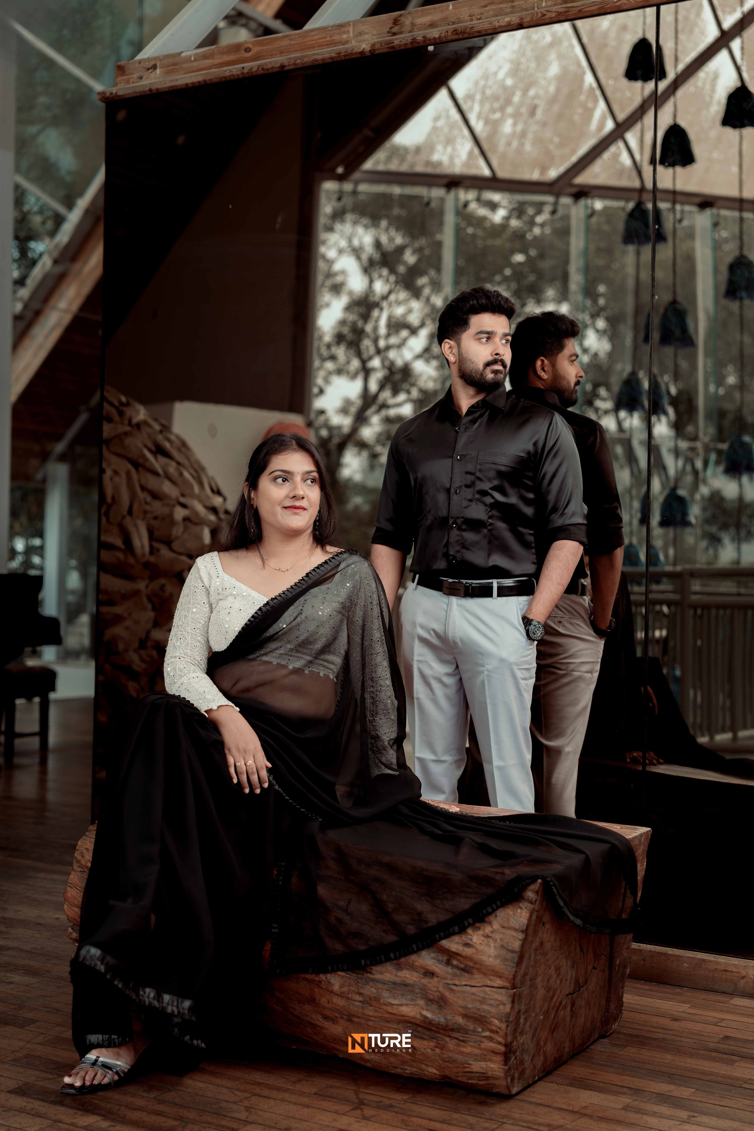 MONISH & JANVI | SAVE THE DATE. NTURE WEDDING