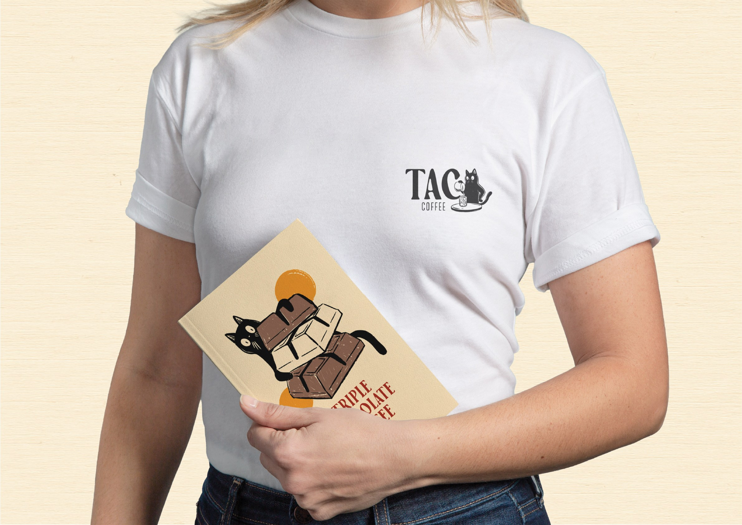 TAC coffee. Helen Reveur | Illustrator & Brand Designer | Ready-Made & Custom Illustrations