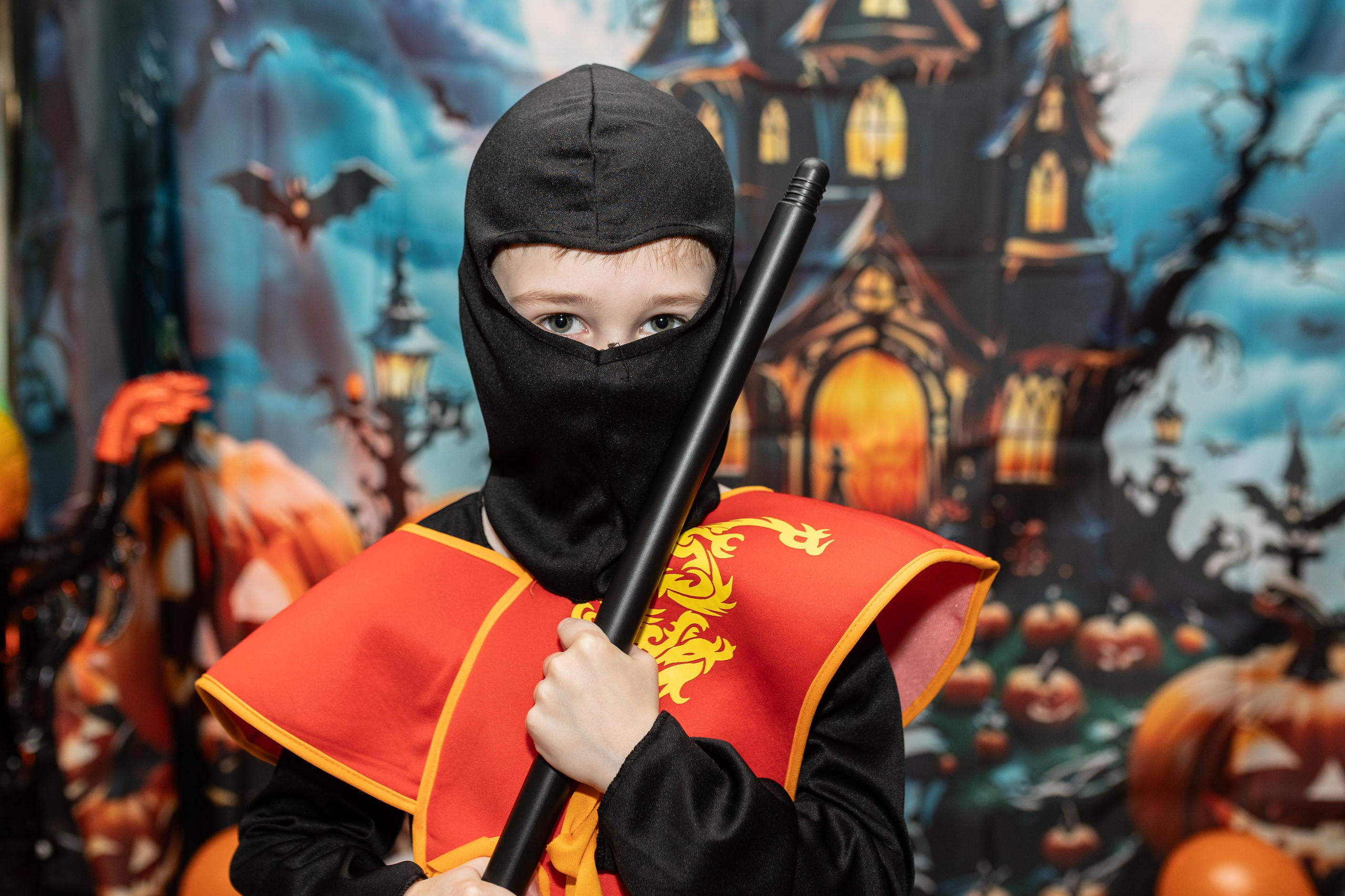 Leo dance studio Helloween 2025. Семейный и детский фотограф в Варшаве Мила Бобровская