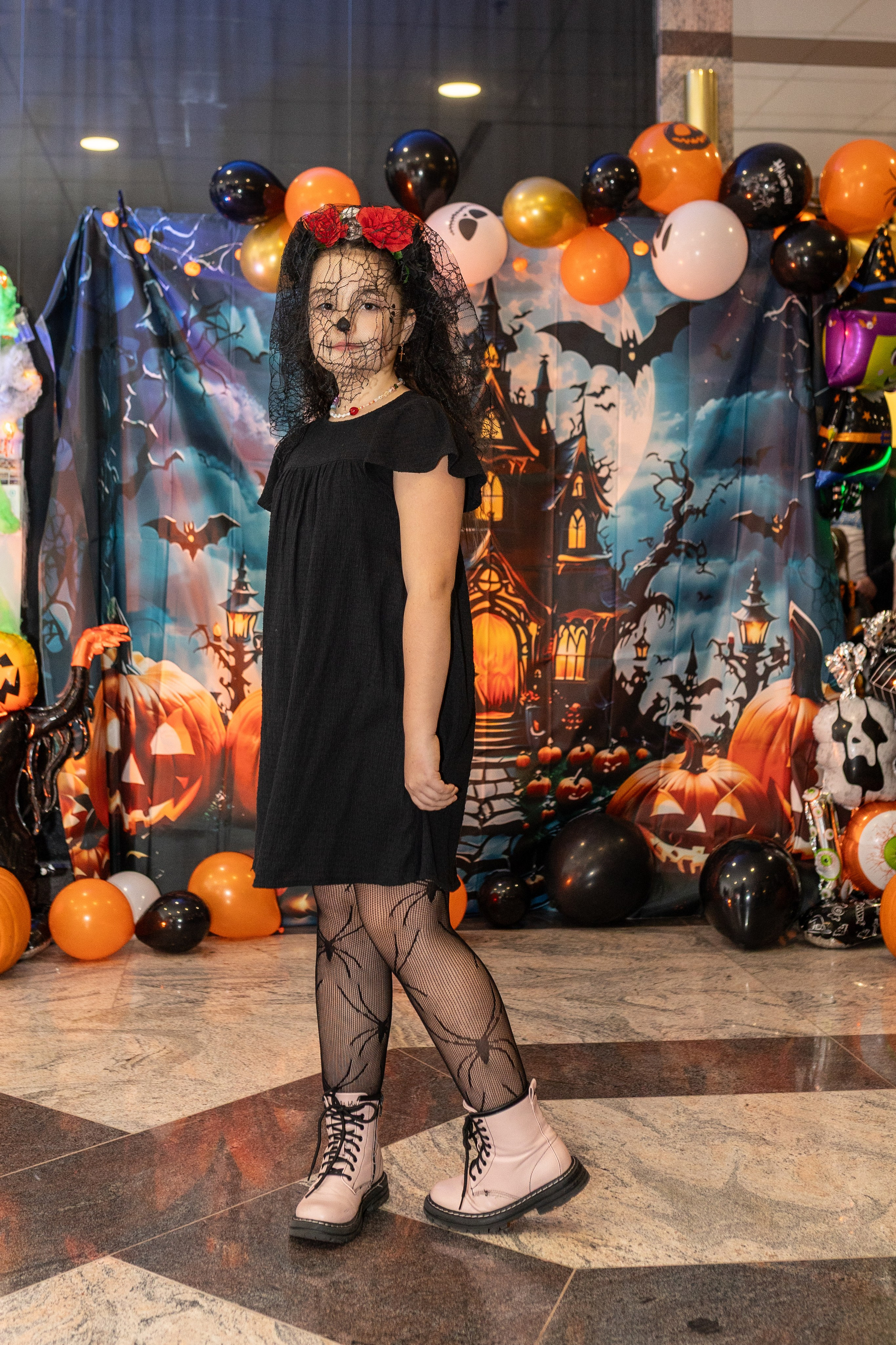 Leo dance studio Helloween 2025. Семейный и детский фотограф в Варшаве Мила Бобровская