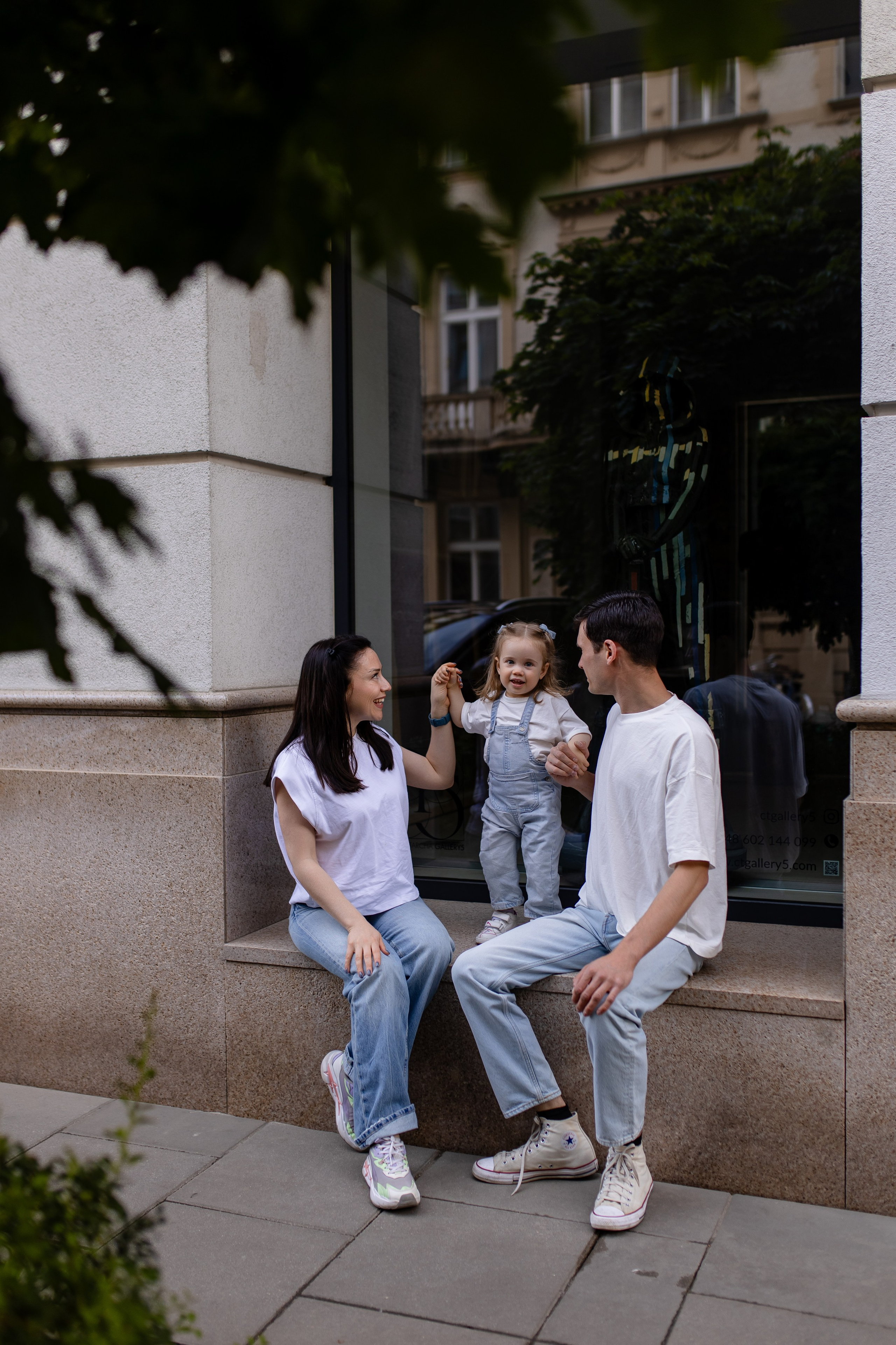 Денис+Настя+Єва. Весільний, сімейний фотограф Варшава