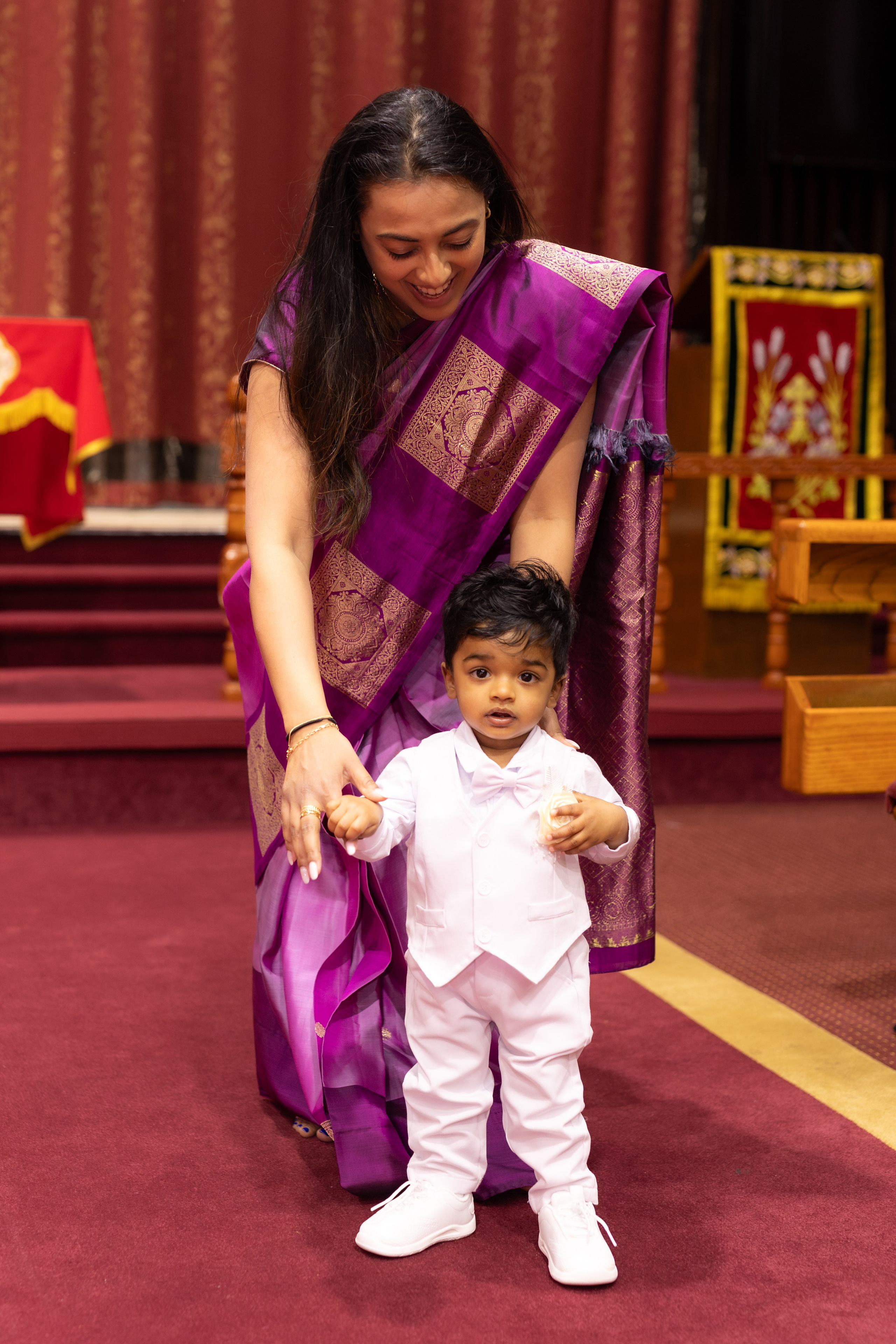 Baptist Church Baptism of a One-Year-Old Boy. Family, lifestyle, and commercial photography in New York and New Jersey
