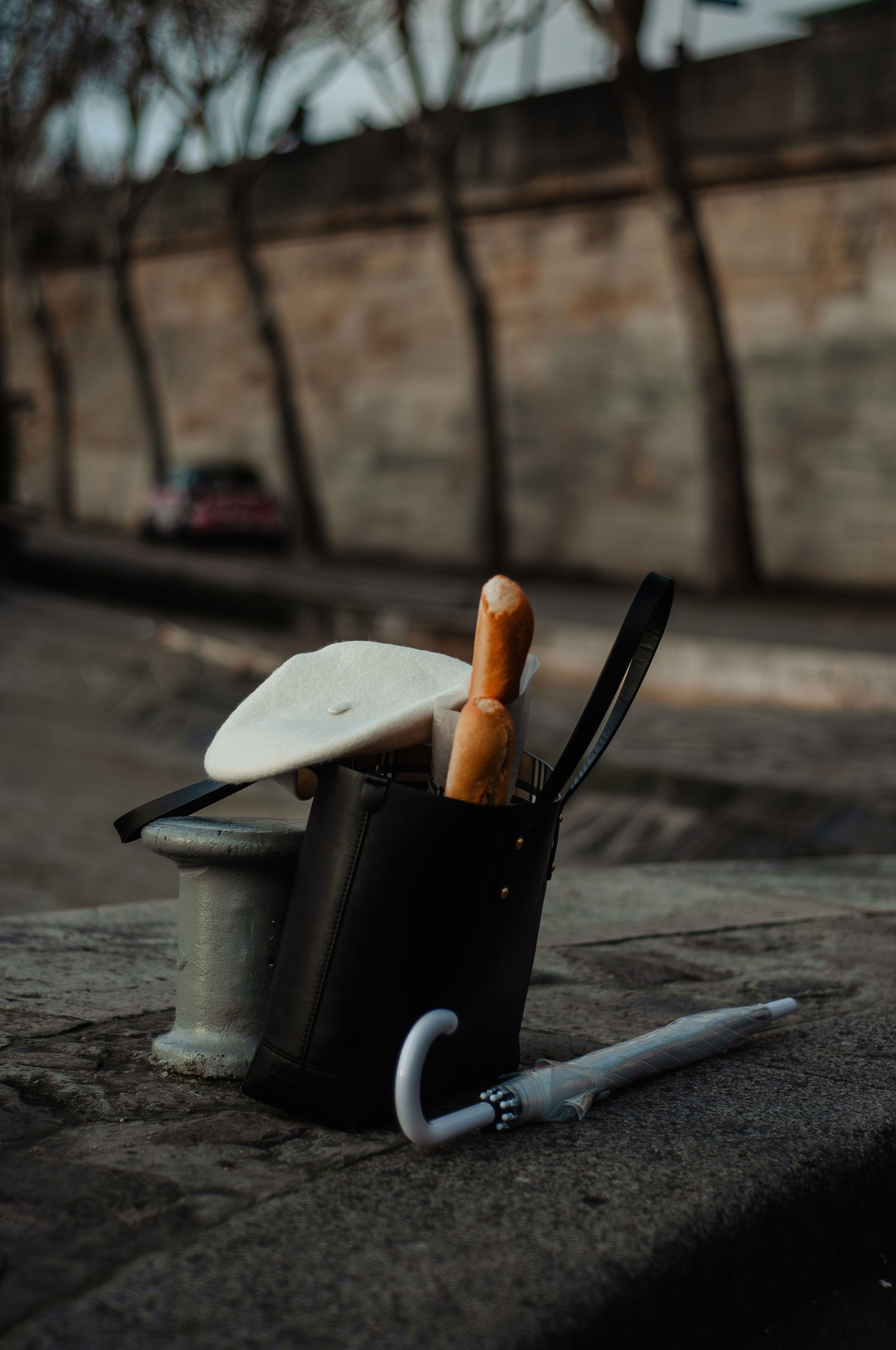 Winter Eiffel Tower photoshoot. Paris photographer — Polina Osipova