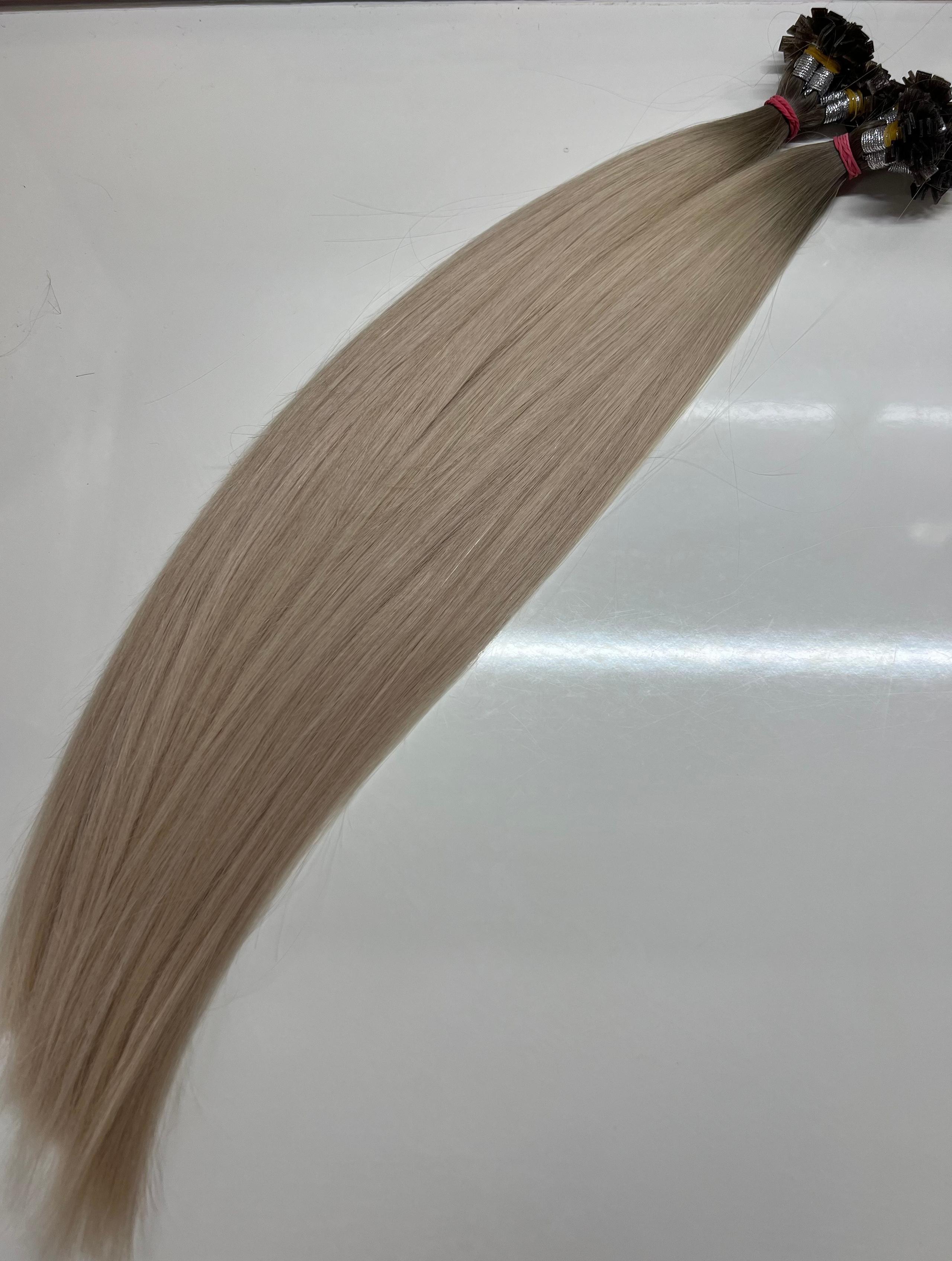 Luxury Slavic Hair Extensions — Keratin Capsules and Wefts, 50 cm & 60 cm