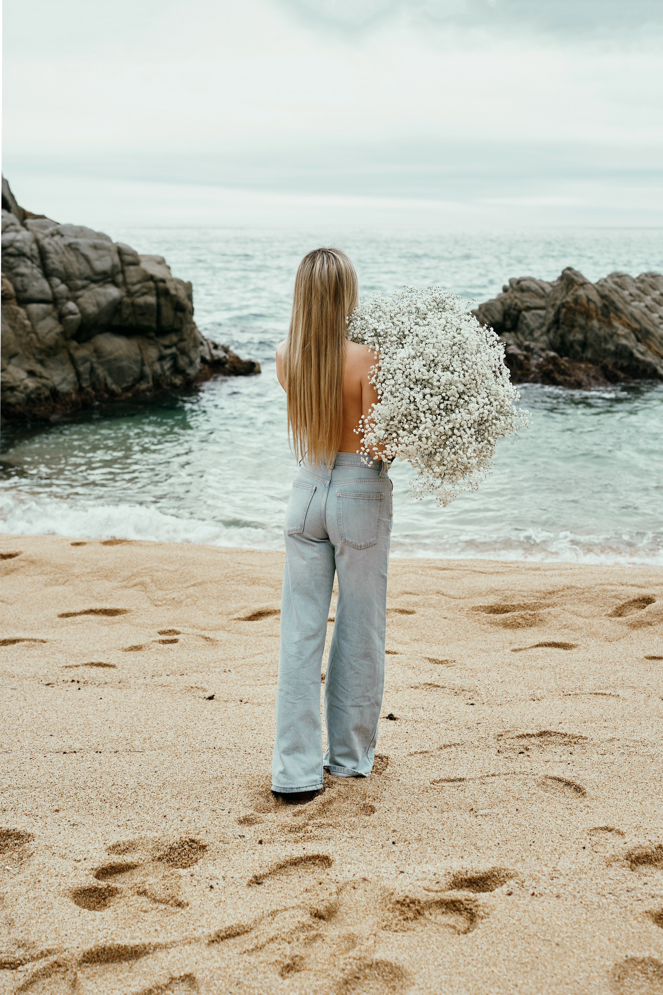 Адриана. Облако из цветов. Фотограф в Барселоне Жанна Захарченко