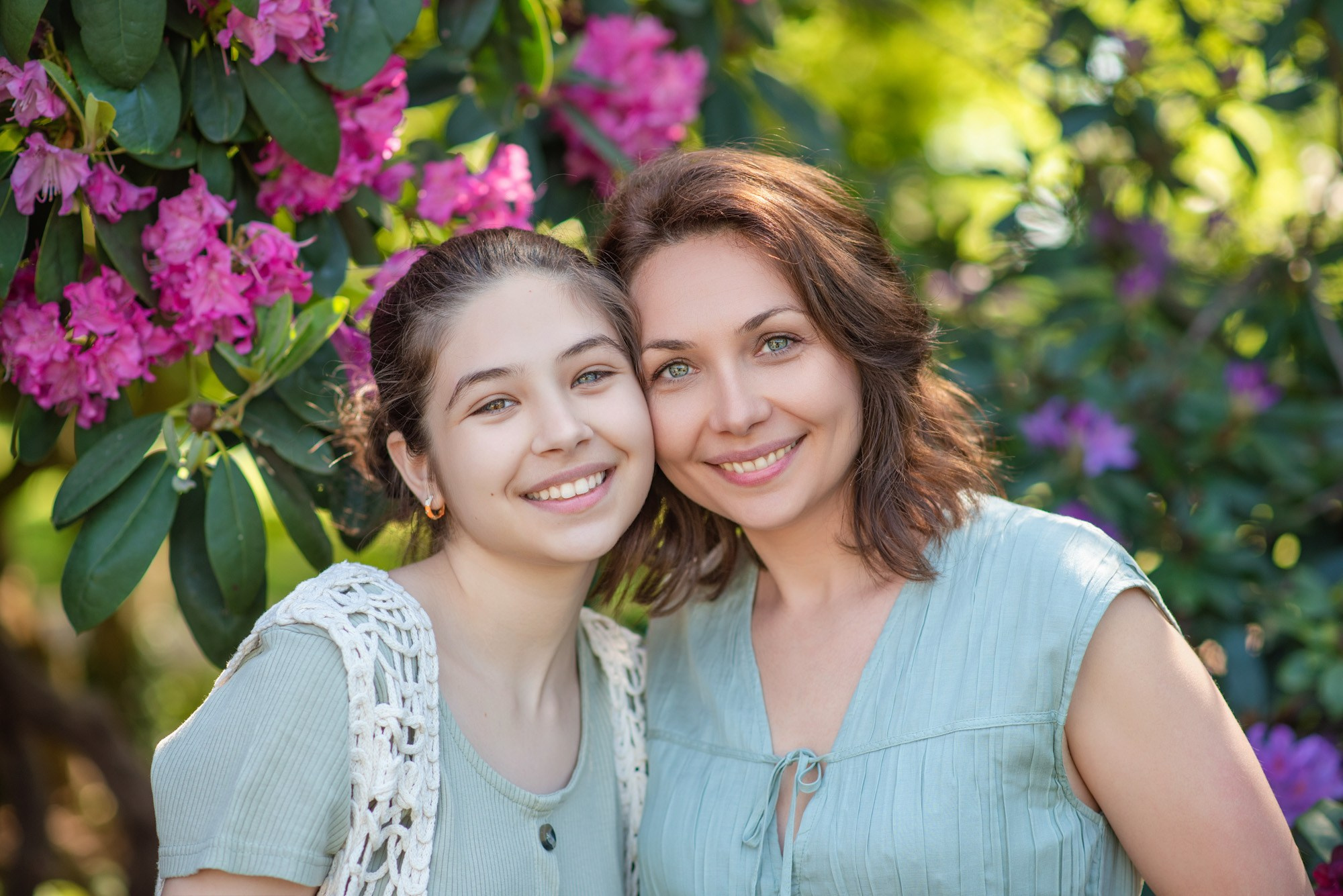 Portrait famille en studio Mérignies