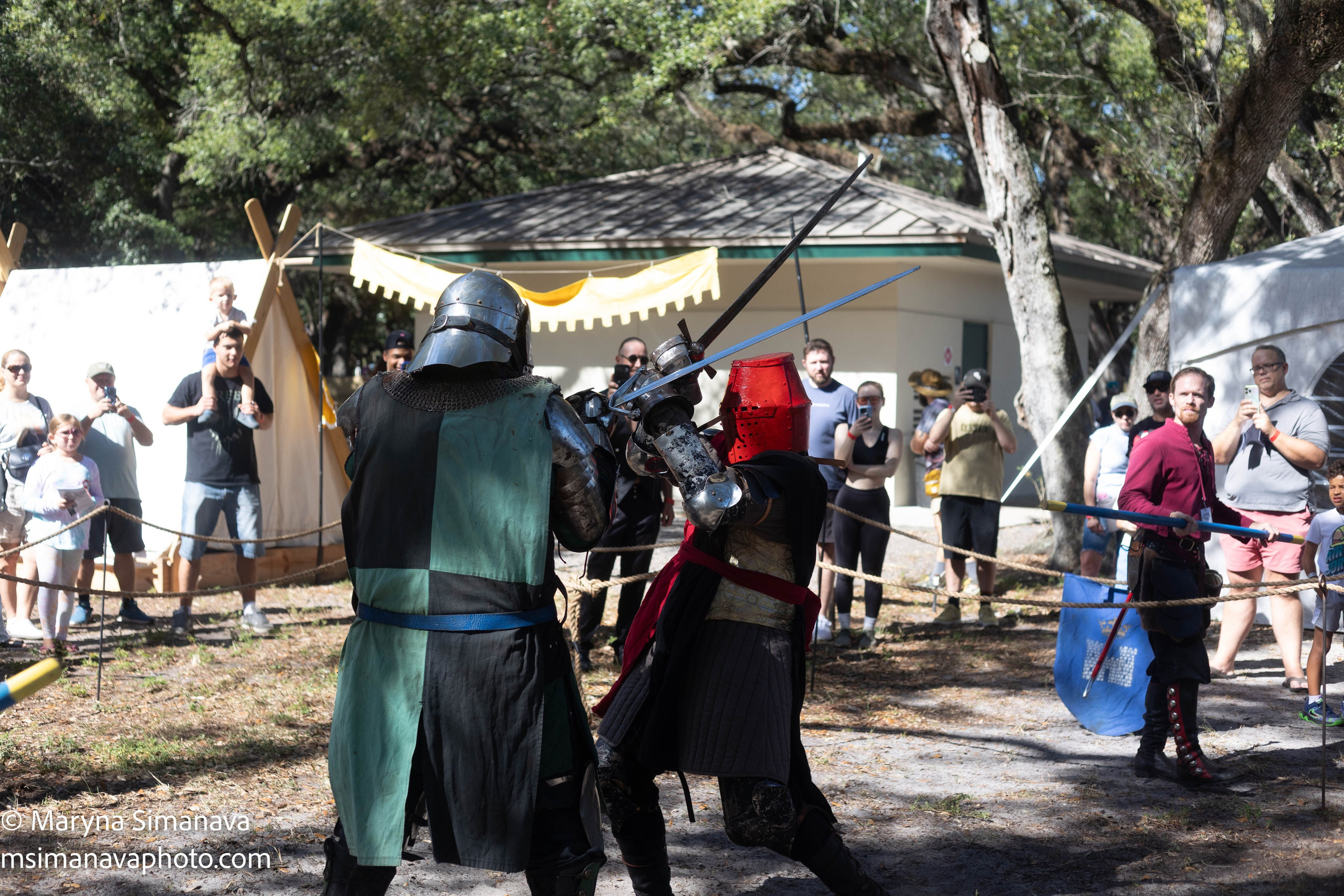 Camelot Days 2025: Medieval Festival in Hollywood, Florida. Portrait and graduation photographer Marina Simanava