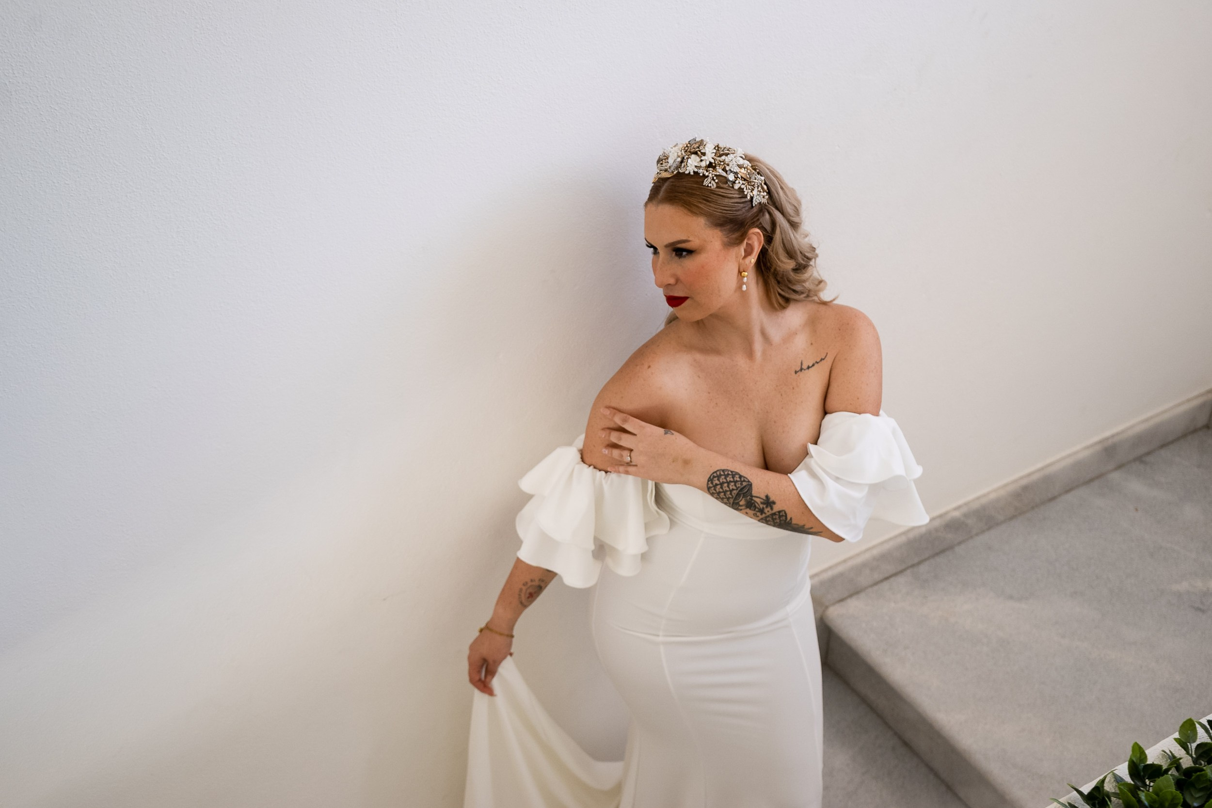 Arreglo de la novia. Dalhy Go-Fotografo Puerto Vallarta