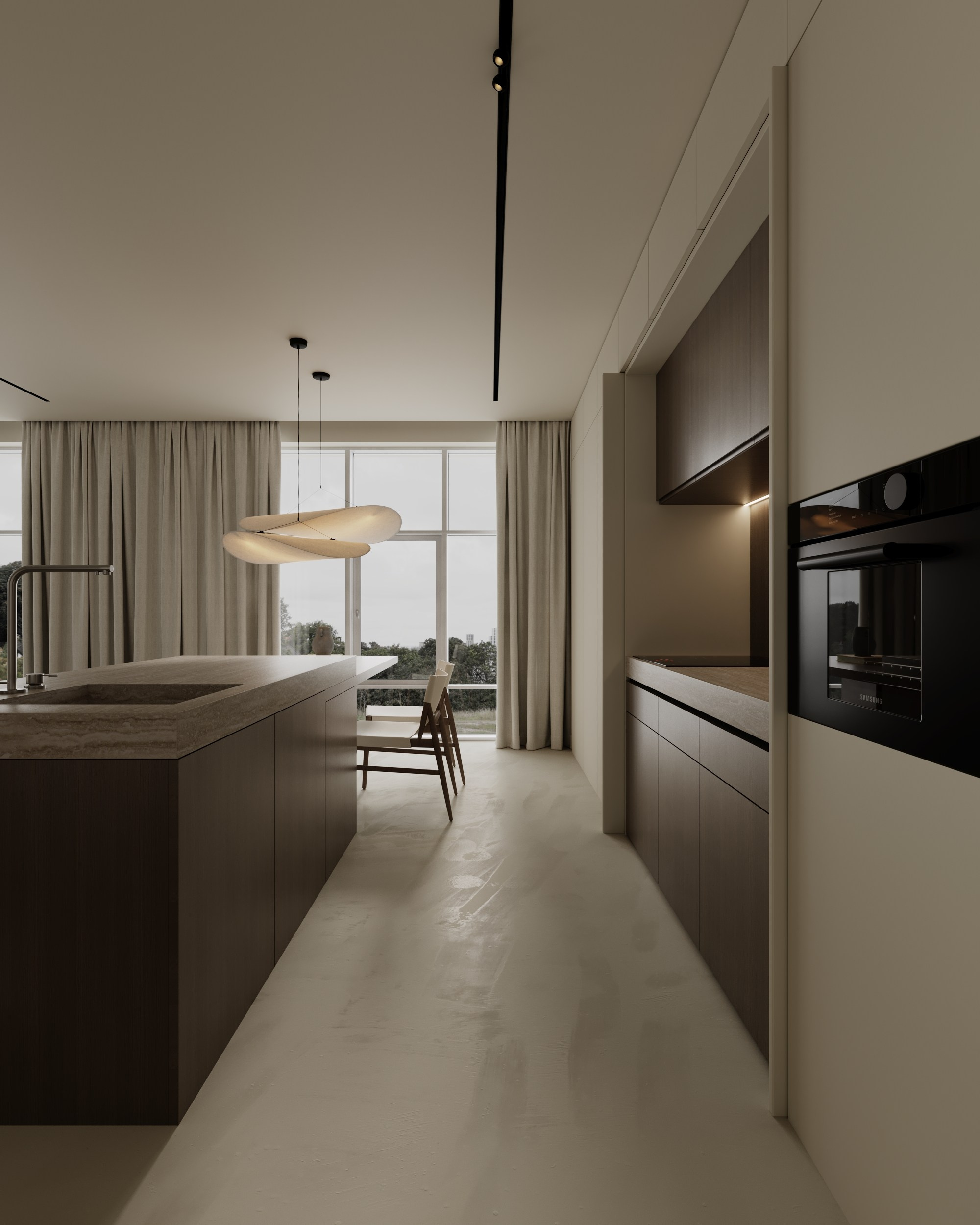 Buto rekonstrukcija Vilniuje. BLIU DESIGN — dizainas / interjeras / architektūra / 3D vizualizacijos / konceptas / parinktys