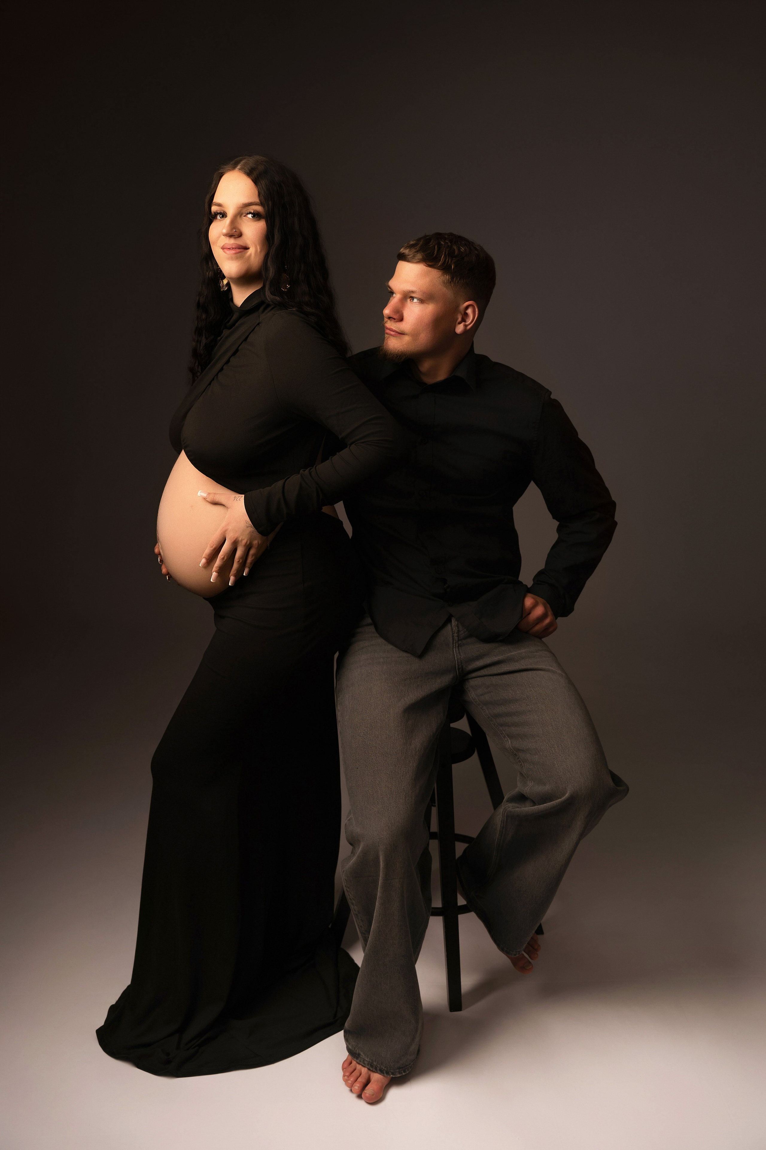 Babybauchshooting. Hochzeitfotografin in Lübbecke, Bielefeld, Espelkamp, NRW  Deutchland