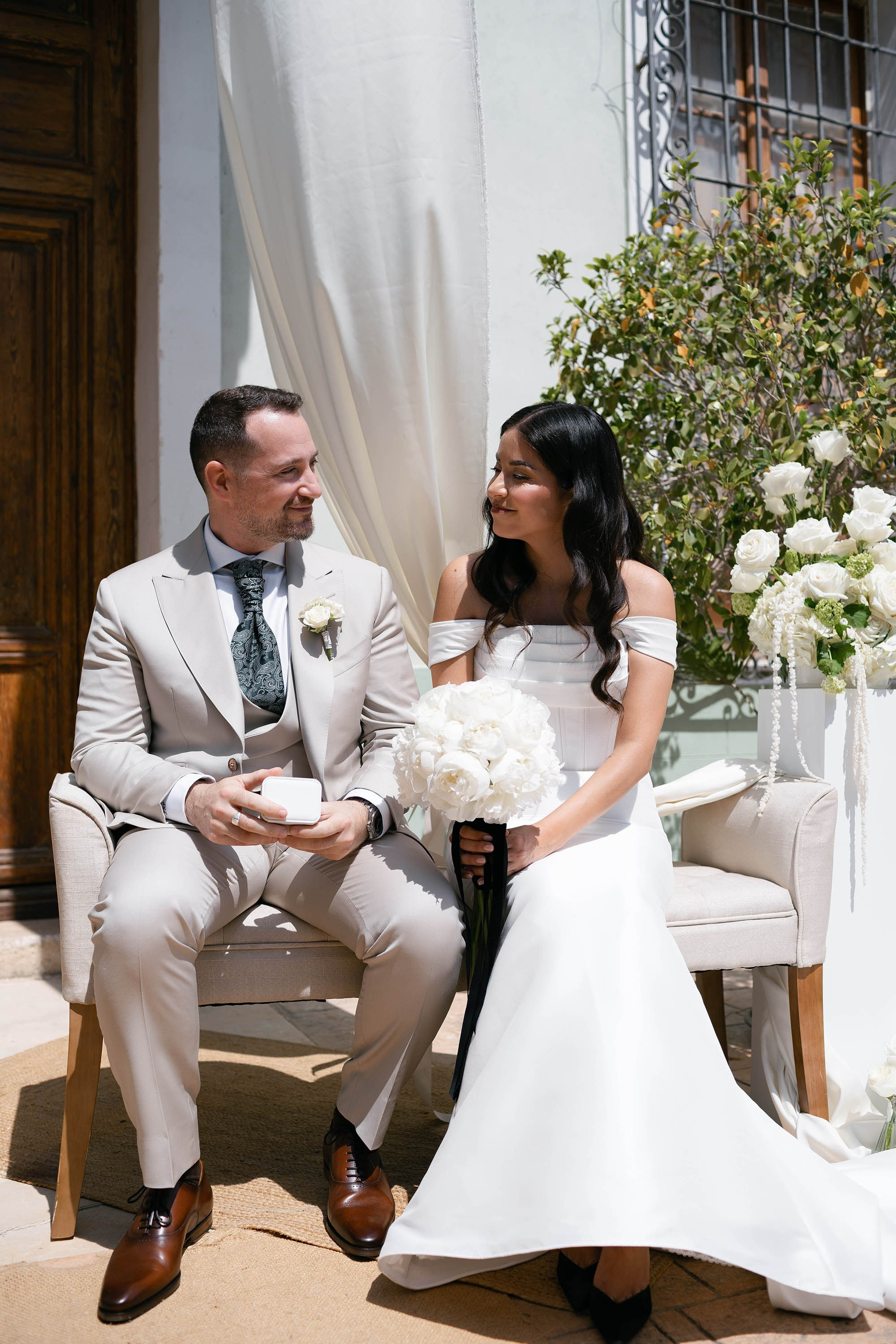 Johanna and Francesco. Destination Wedding Photographers based in Spain