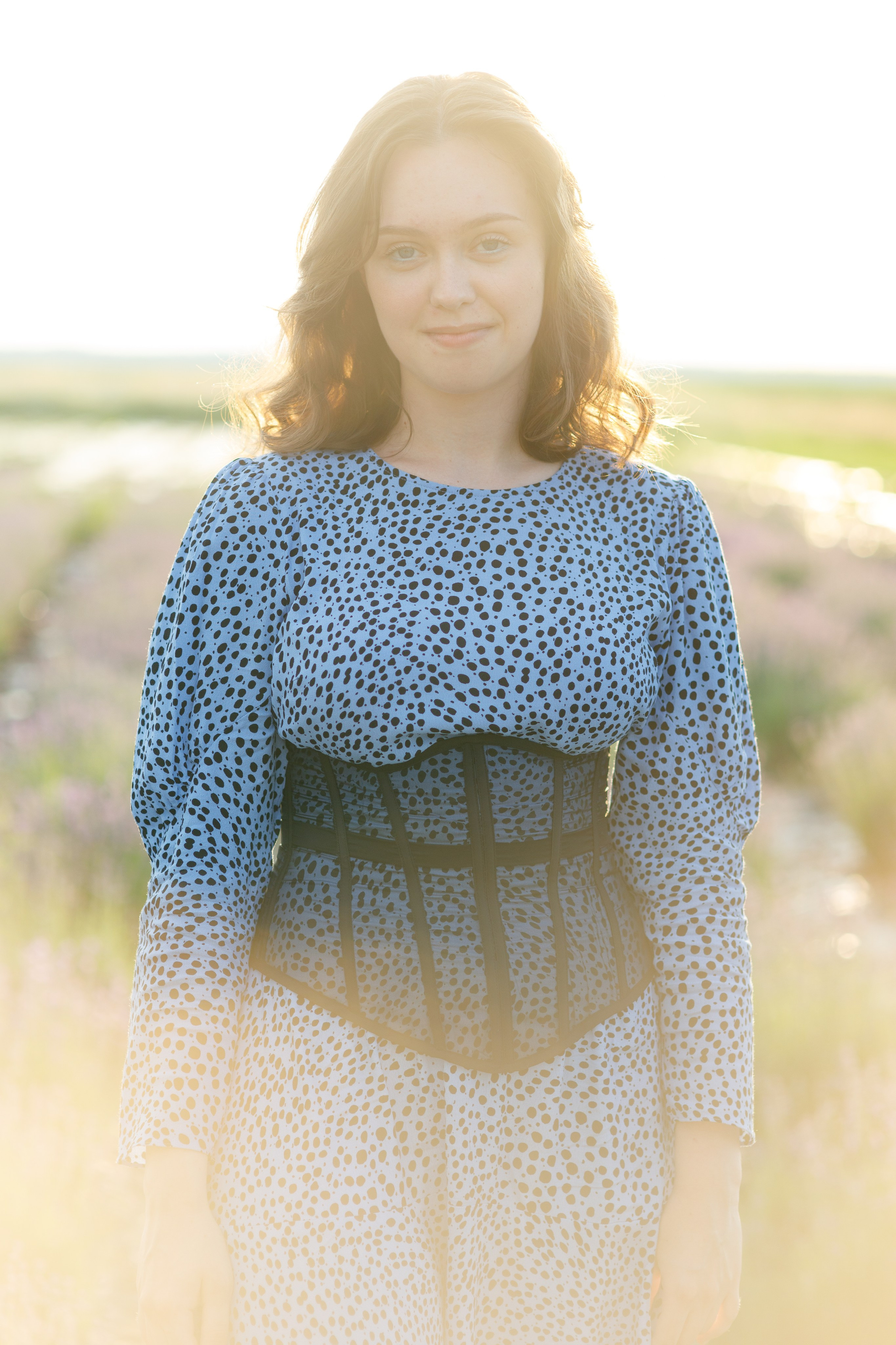 Lavender field. Photographer Anna Curly | Weddings and Events in Dubai