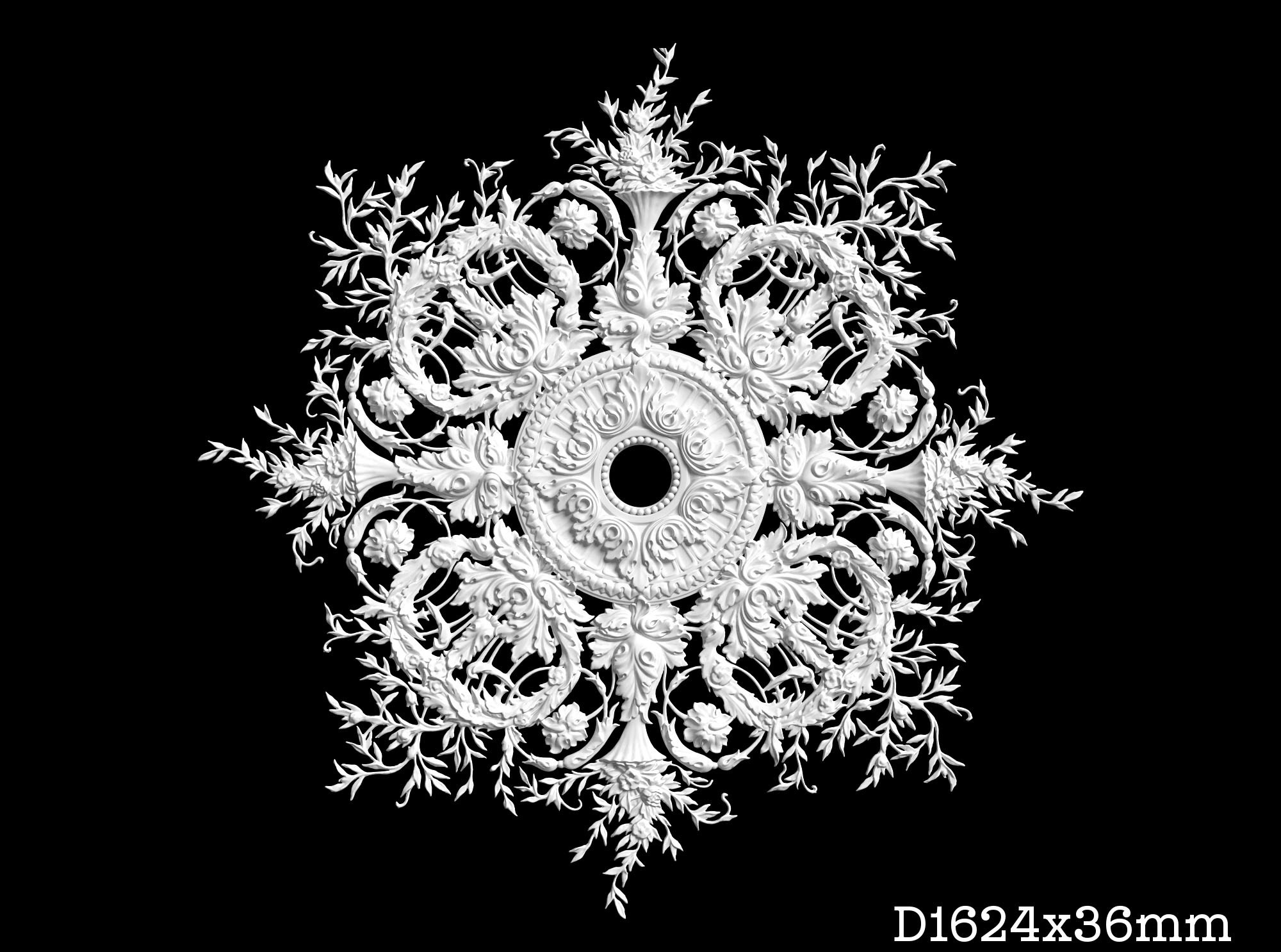 Medallions. Plaster molding