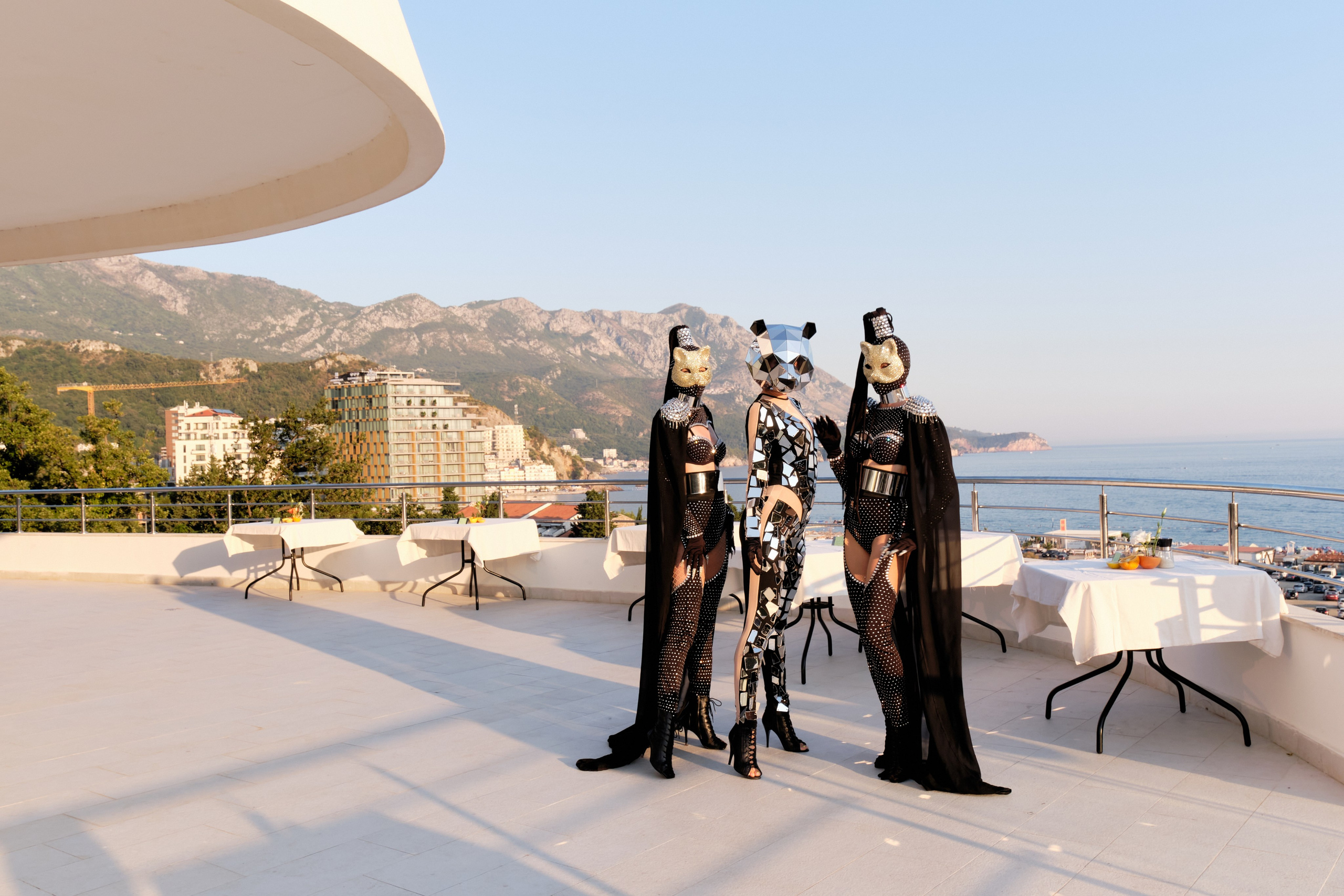 Photo report from the Zebra Restaurant’s birthday celebration. Becici, Montenegro. Photographer, photo artist Alena Novgorodtseva