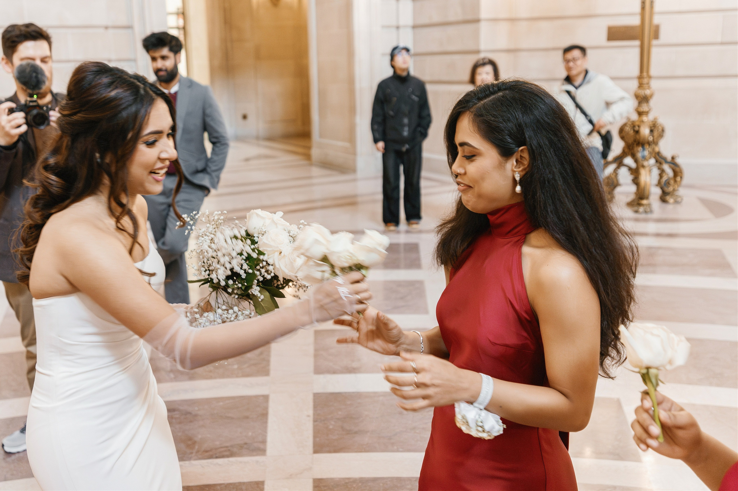 San Francisco City Hall Wedding. Wedding Photography & Videography Team in California, Los Angeles, San Francisco, San Diego and Travel