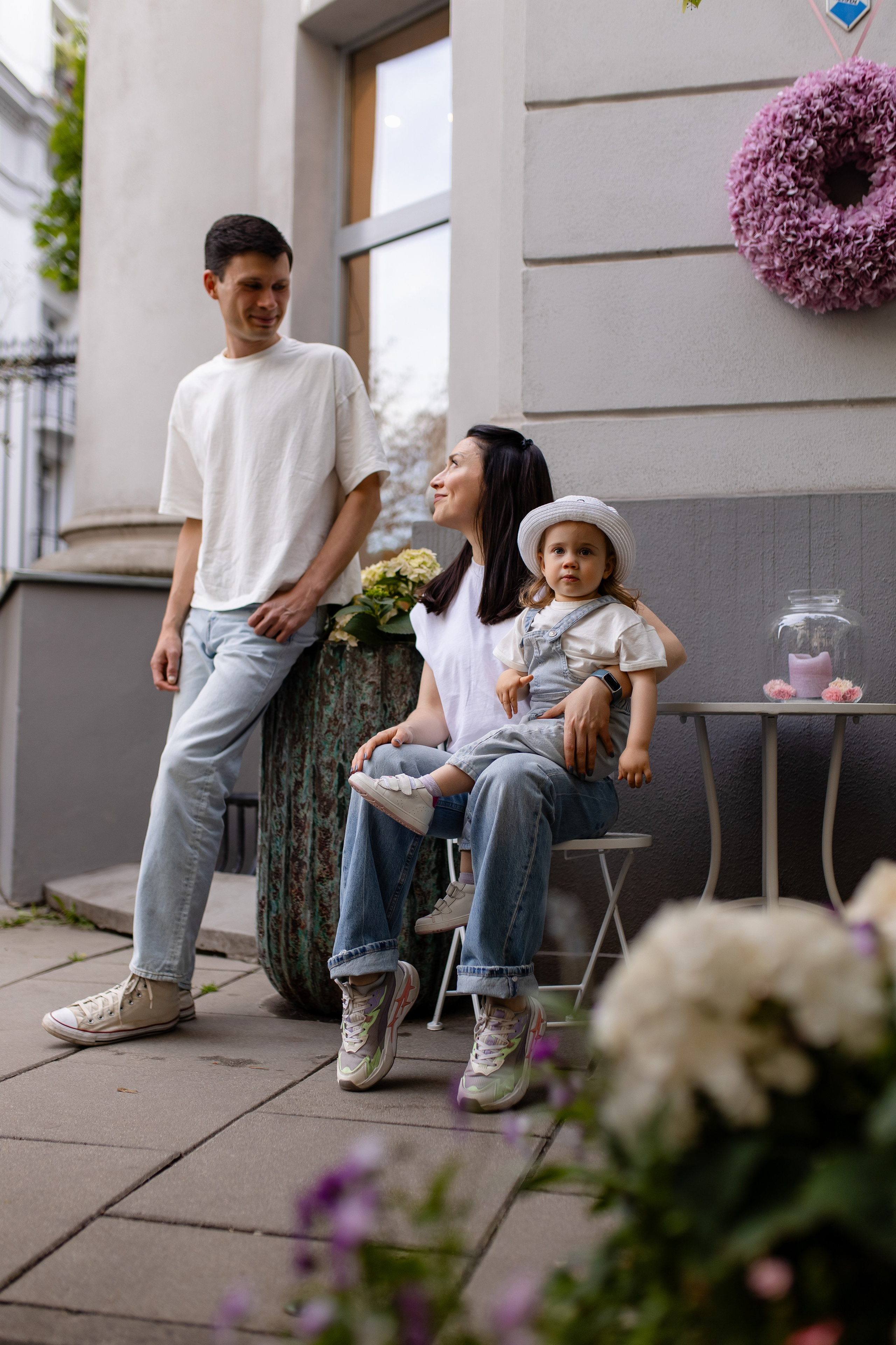 Денис+Настя+Єва. Весільний, сімейний фотограф Варшава