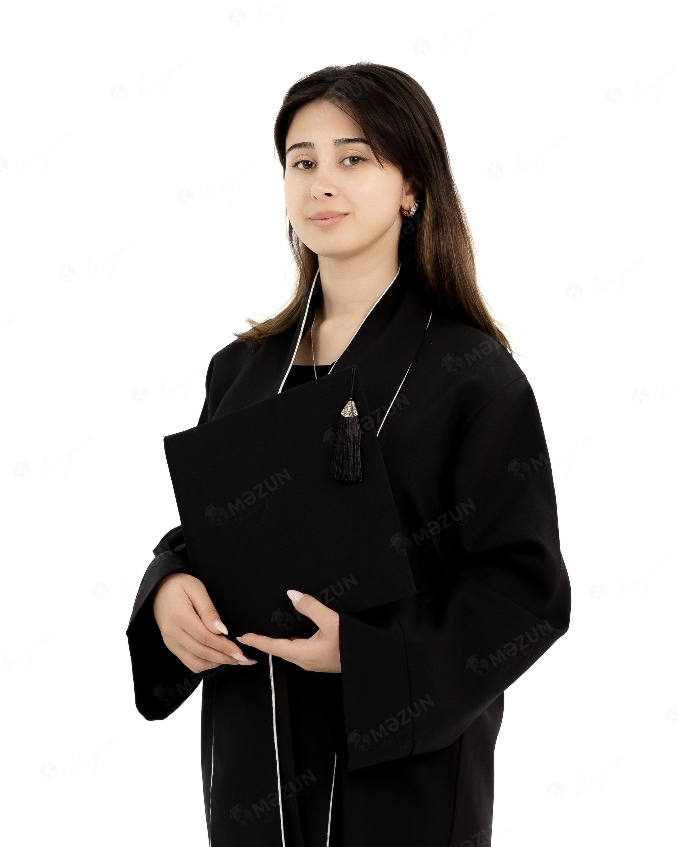 Premium Qara. Məzun geyimləri və akssesuarları