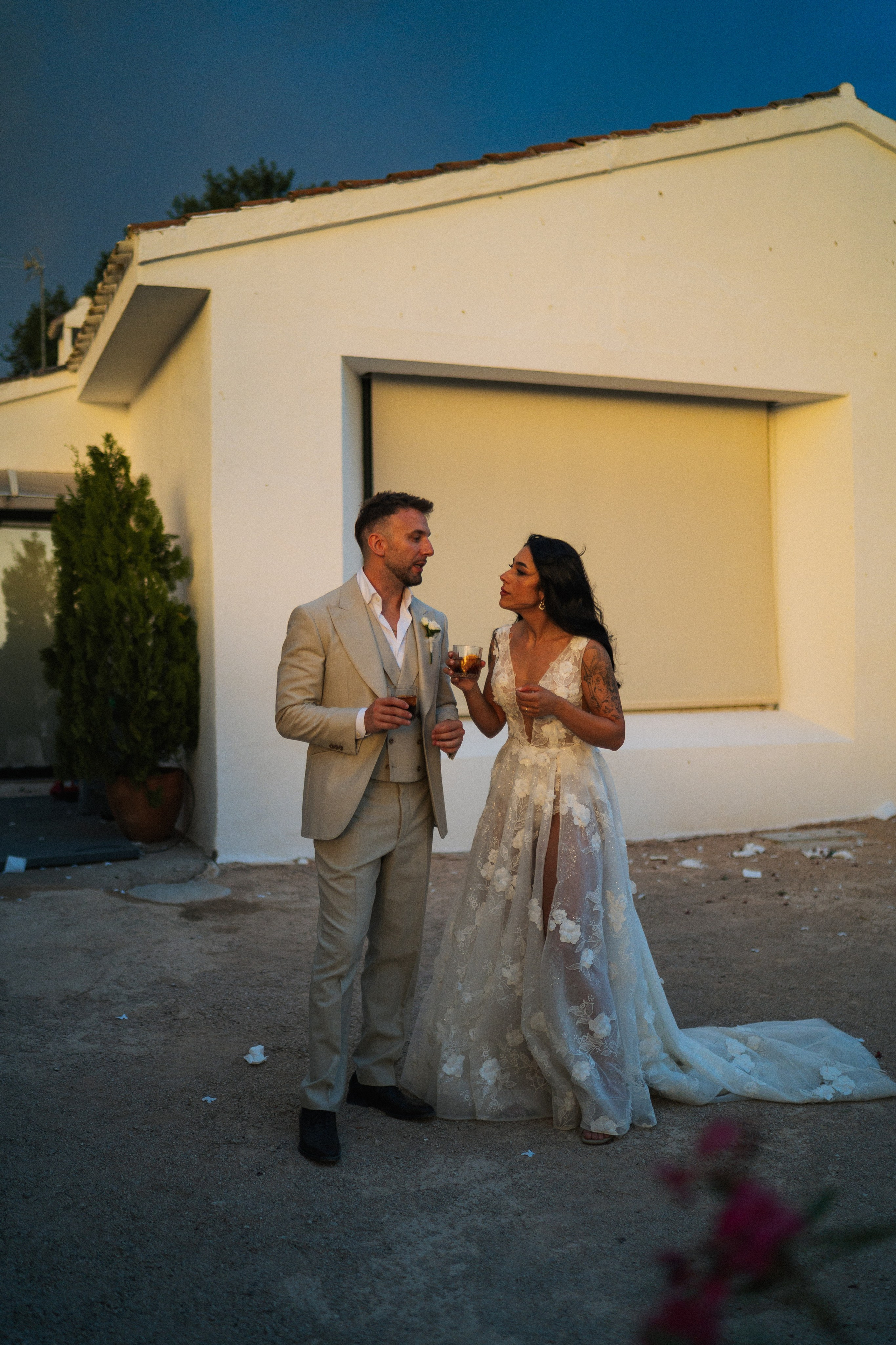 Nerea y Samuel. Christian García
